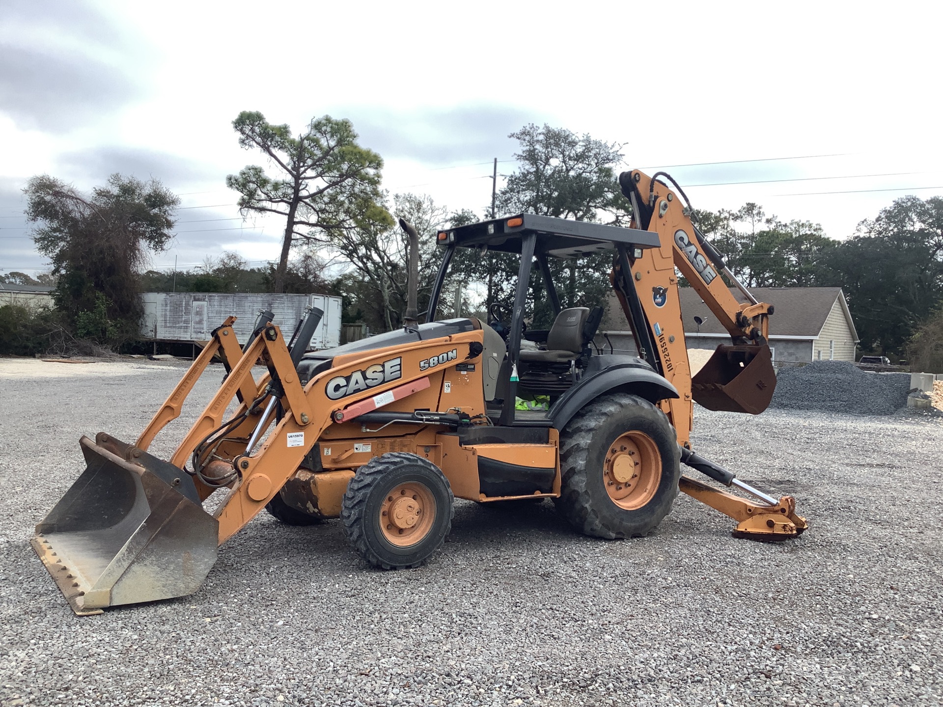 2014 Case 580N 4x4 Backhoe Loader