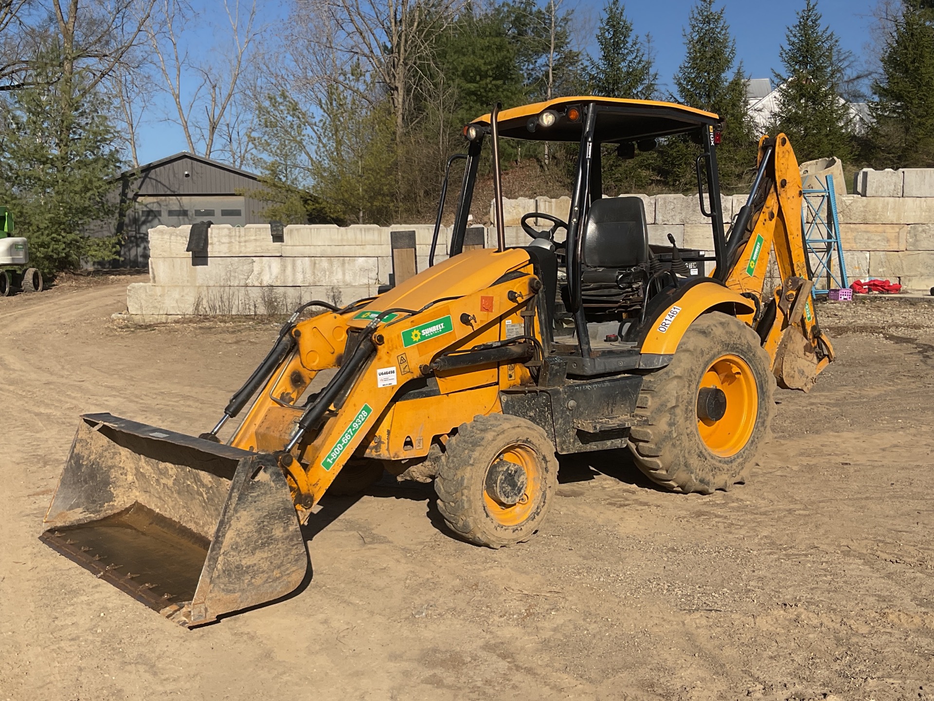 2014 JCB MIDI CX-4 4x4 Backhoe Loader