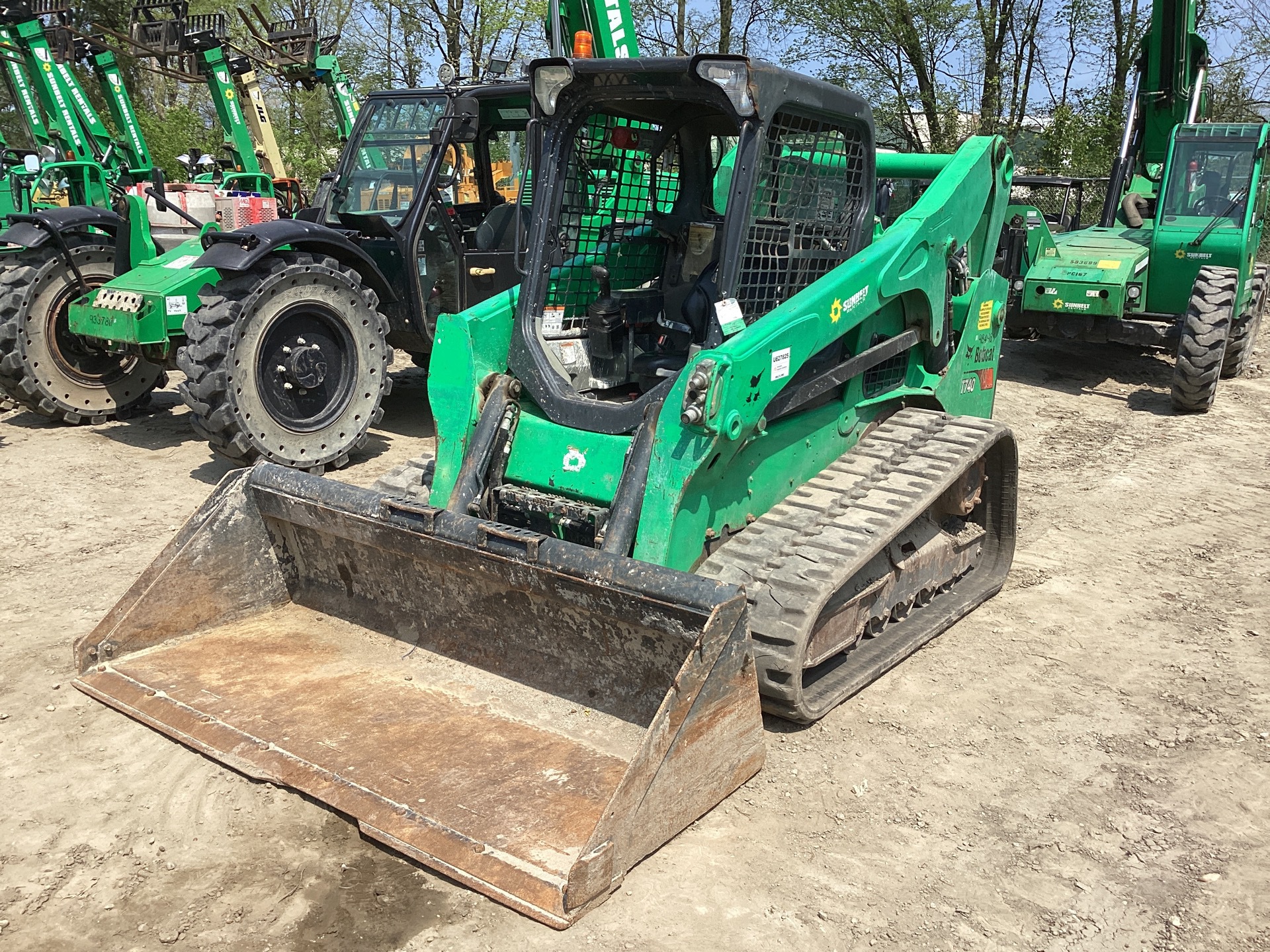 2017 Bobcat T740 Compact Track Loader