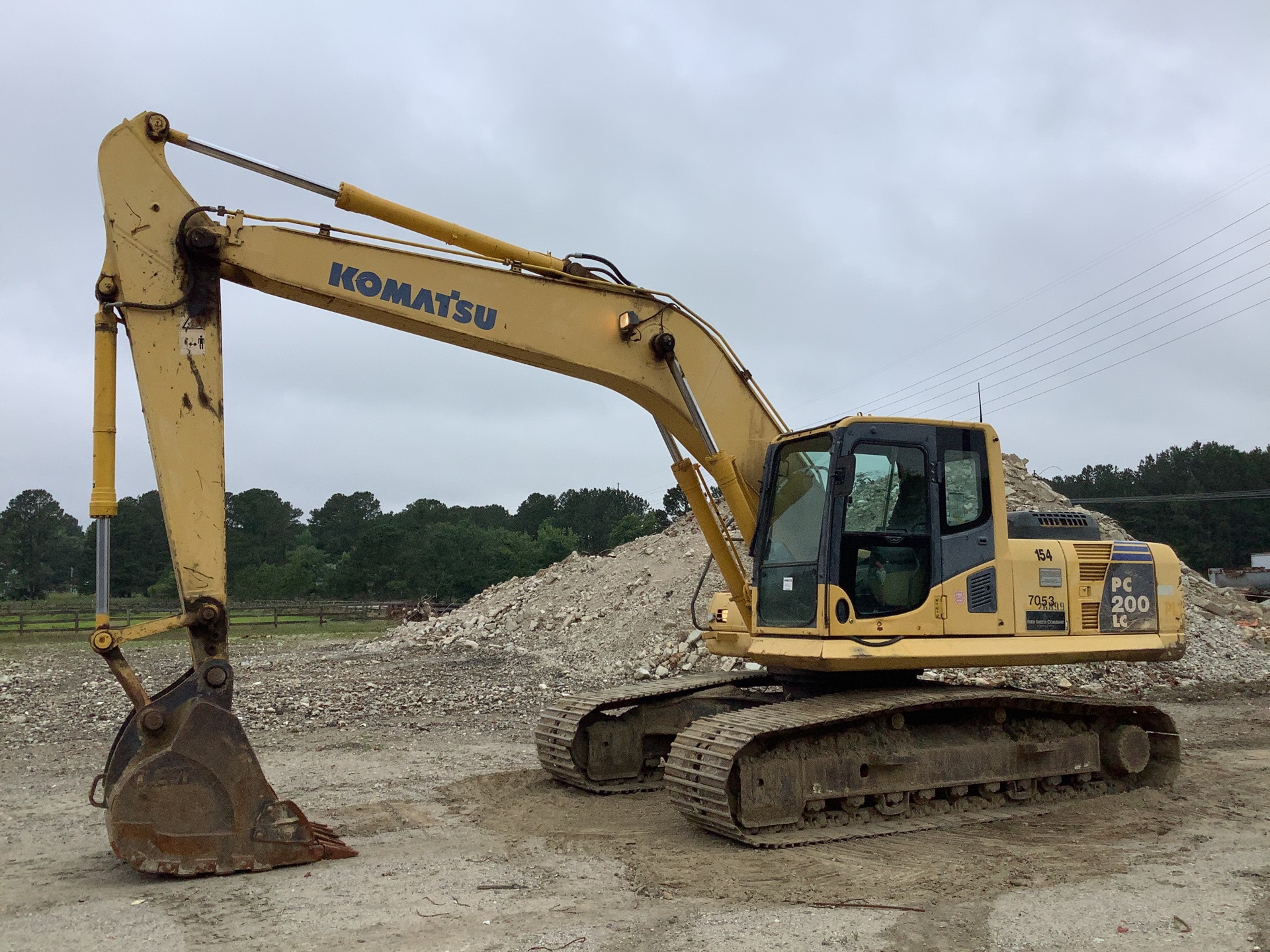 2007 Komatsu PC200LC-8 Tracked Excavator