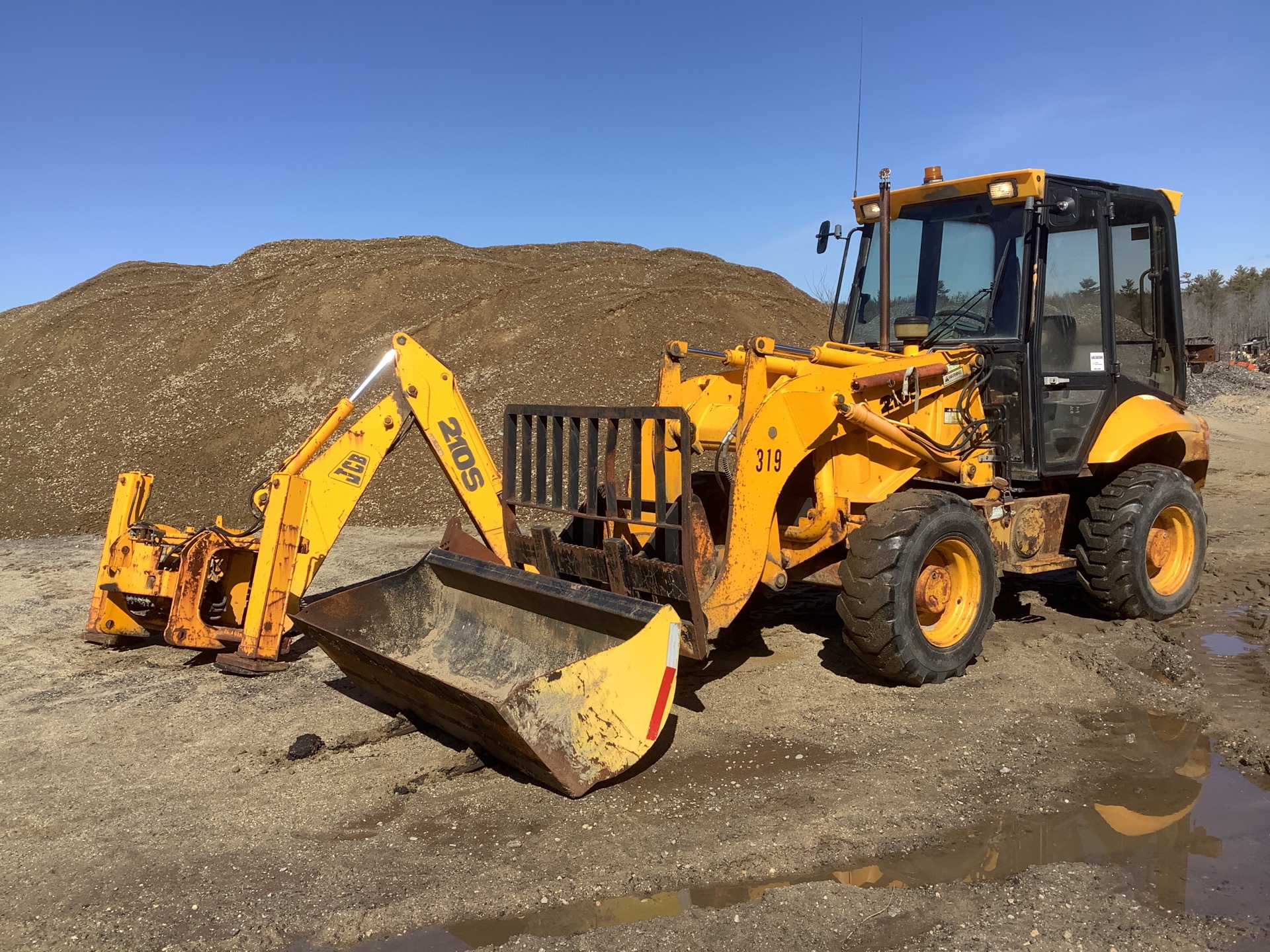 1992 JCB 210S 4x4 Backhoe Loader
