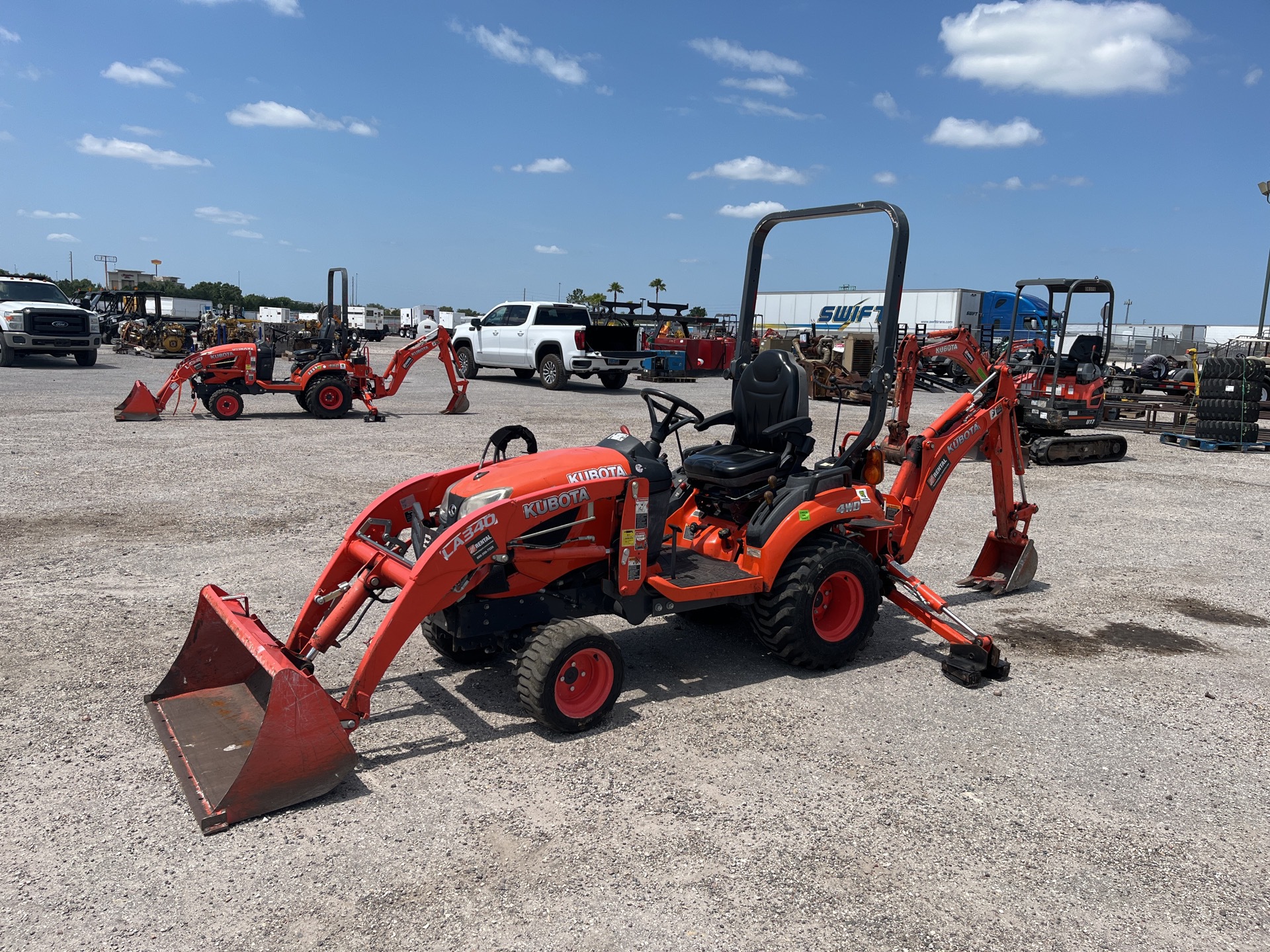 2019 Kubota BX23S 4x4 Backhoe Loader