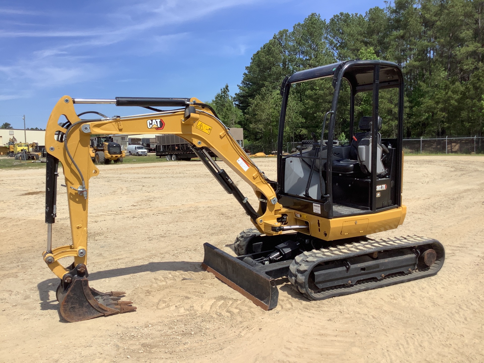 2021 Cat 302.7DCR Mini Excavator