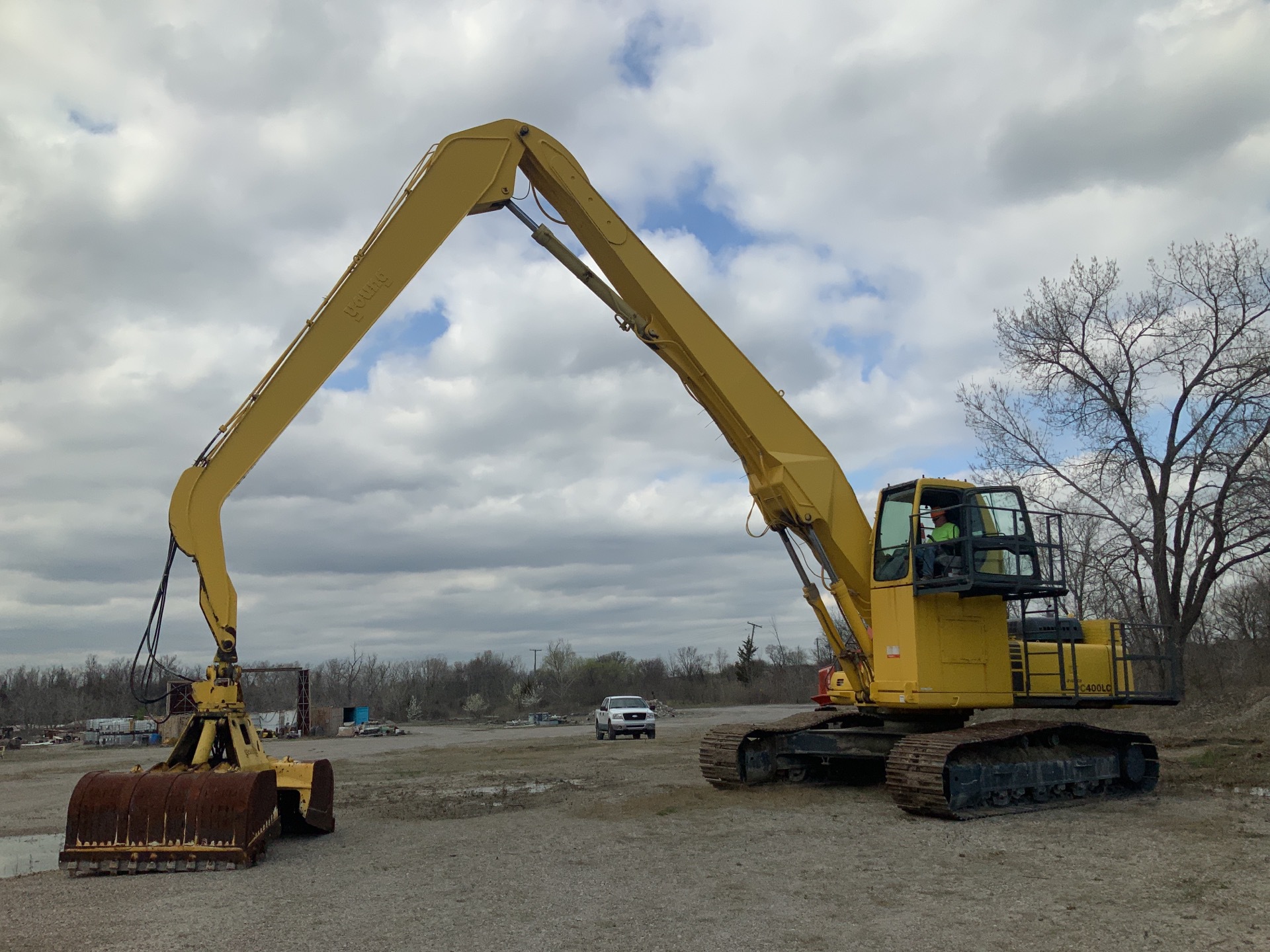 2001 Komatsu PC 400LC-6LN Long Reach Tracked Excavator