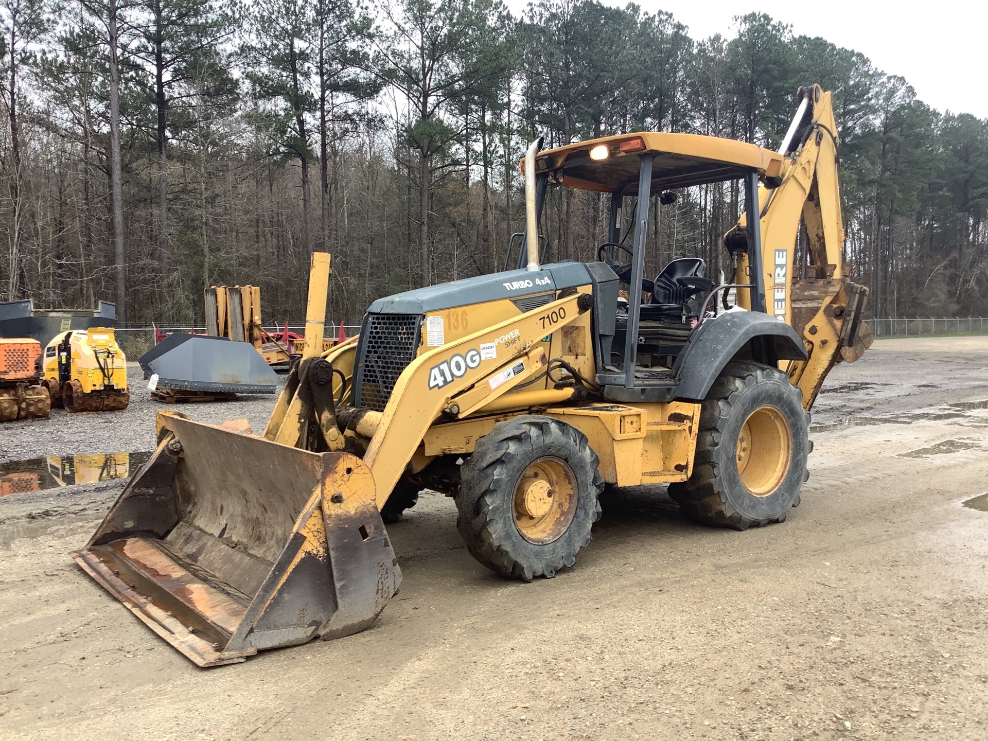 2002 John Deere 410G 4x4 Backhoe Loader