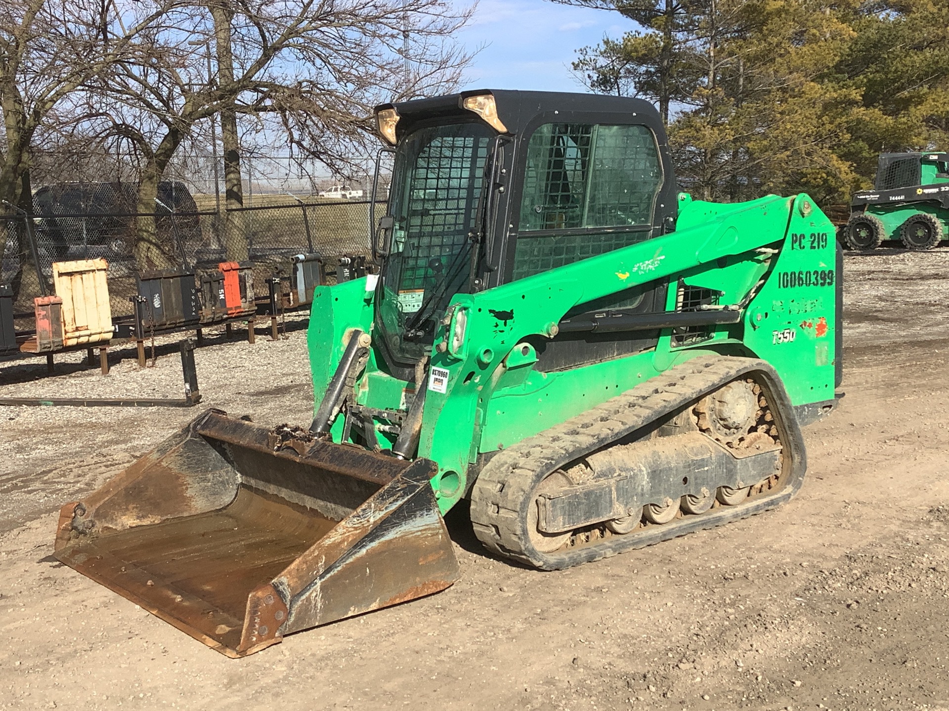 2018 Bobcat T550 Compact Track Loader