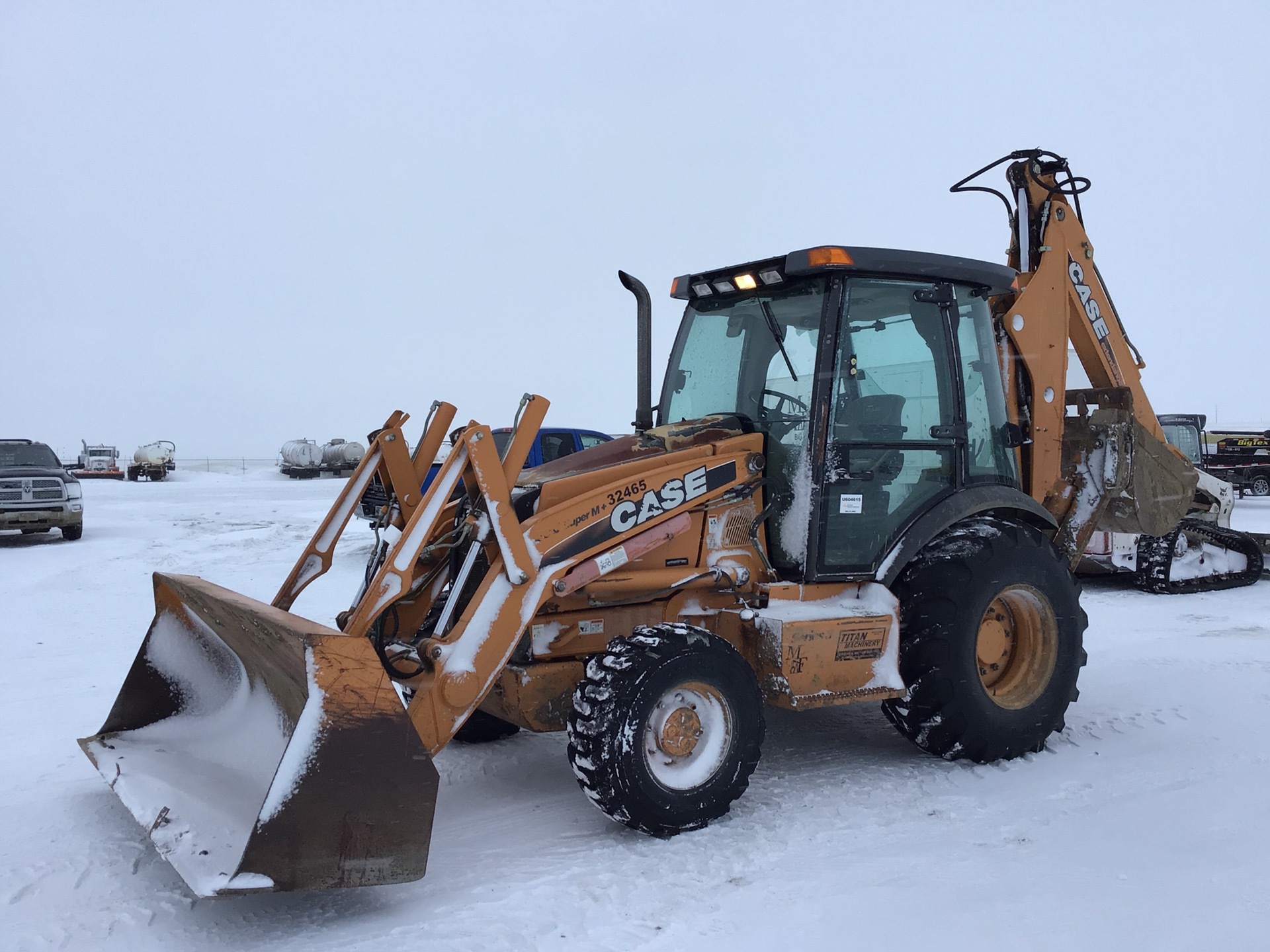 2010 Case 590 Super M + 4x4 Backhoe Loader