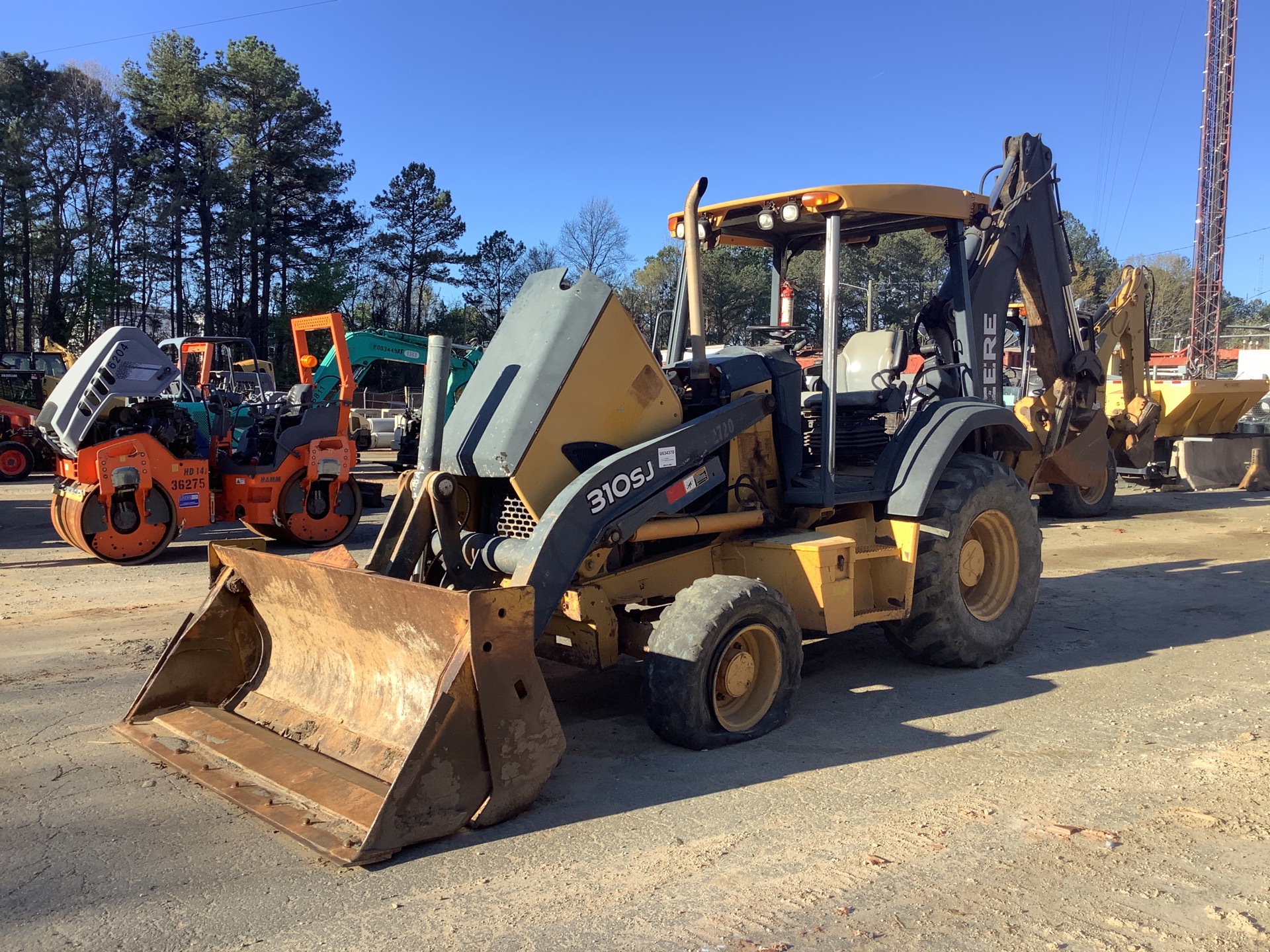 2008 John Deere 310J 4x4 Backhoe Loader