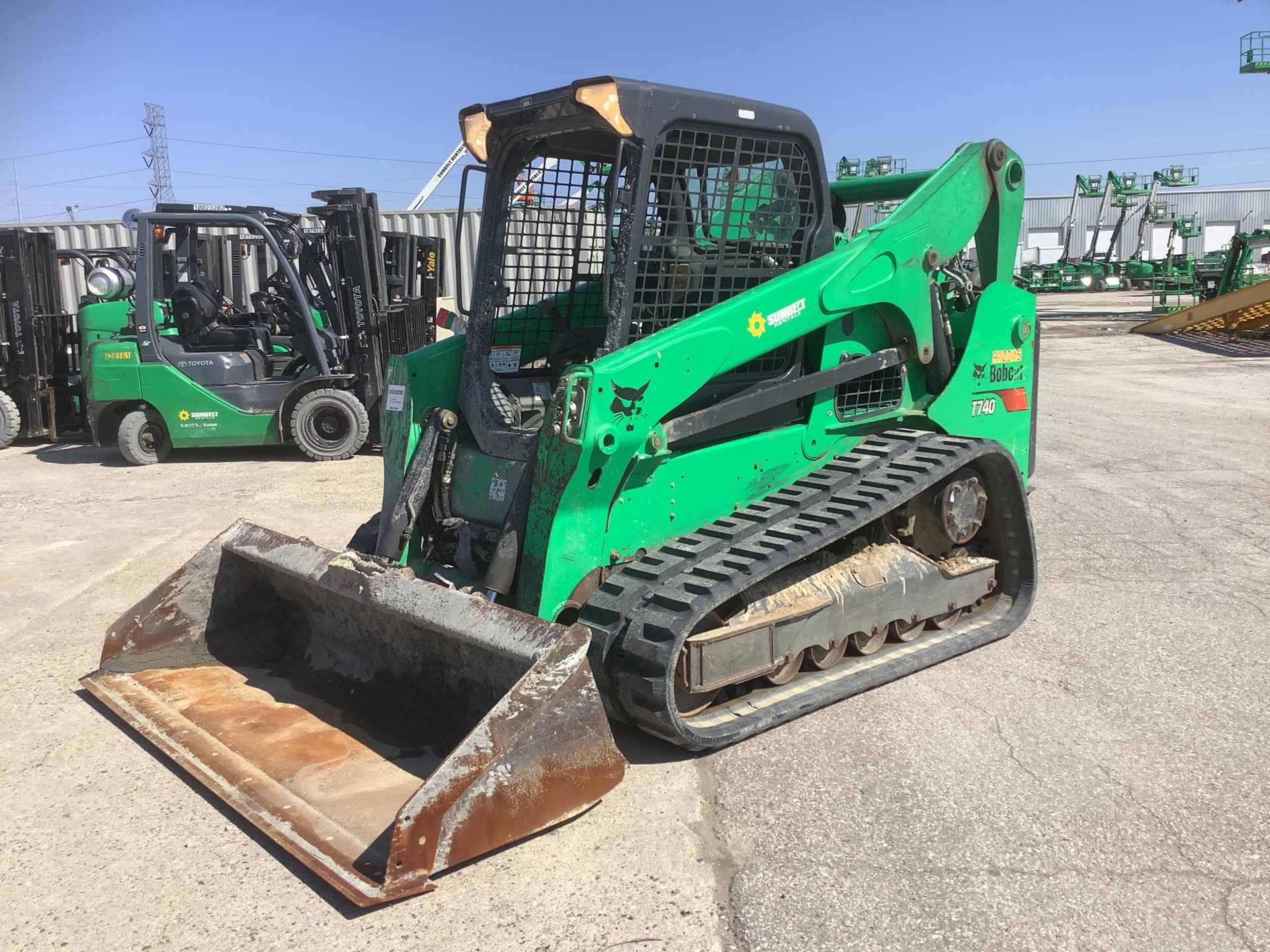 2017 Bobcat T740 Compact Track Loader