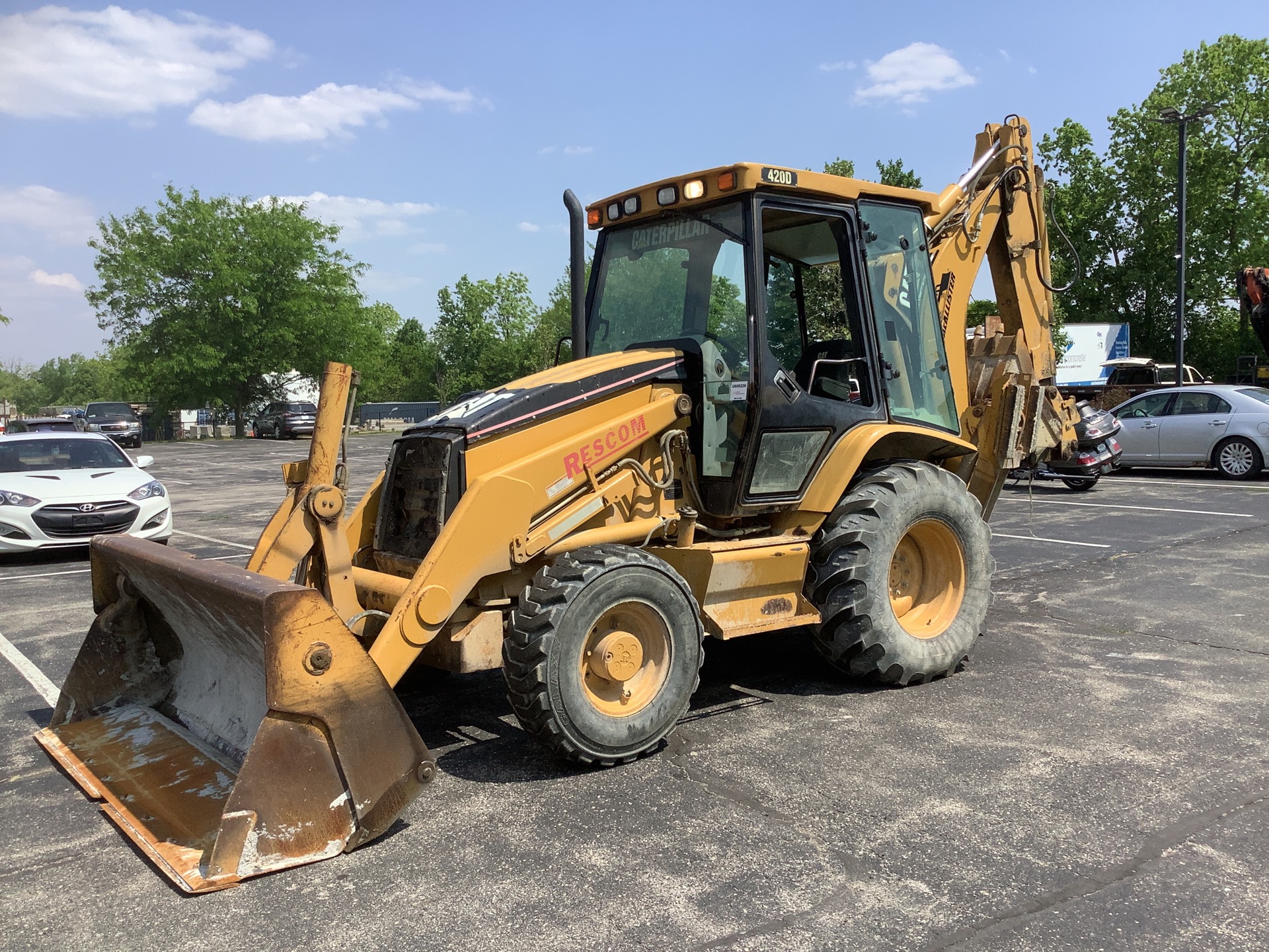2003 Cat 420D 4x4 Backhoe Loader