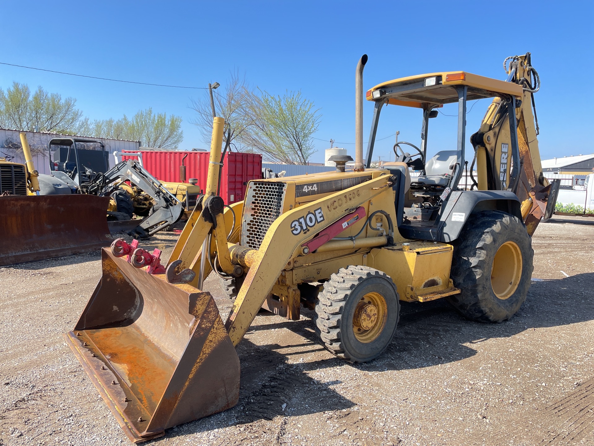 John Deere 310E 4x4 Backhoe Loader