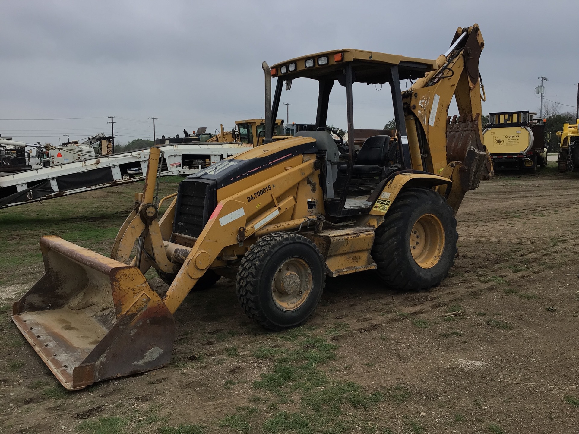 2005 Cat 416D 4x4 Backhoe Loader