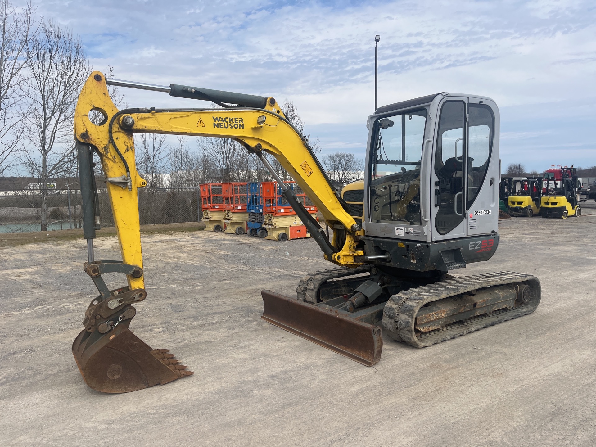 2016 Wacker Neuson EZ53 Mini Excavator