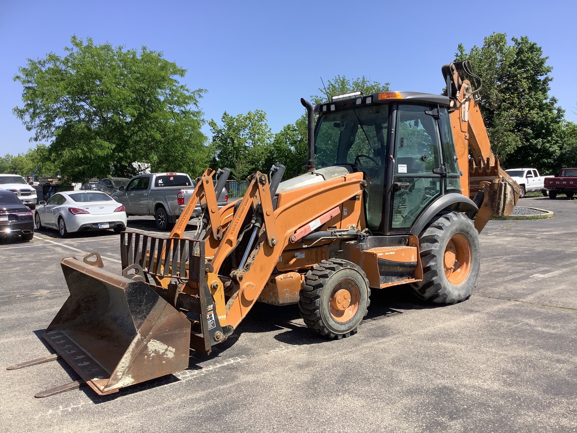2013 Case 580 4x4 Backhoe Loader