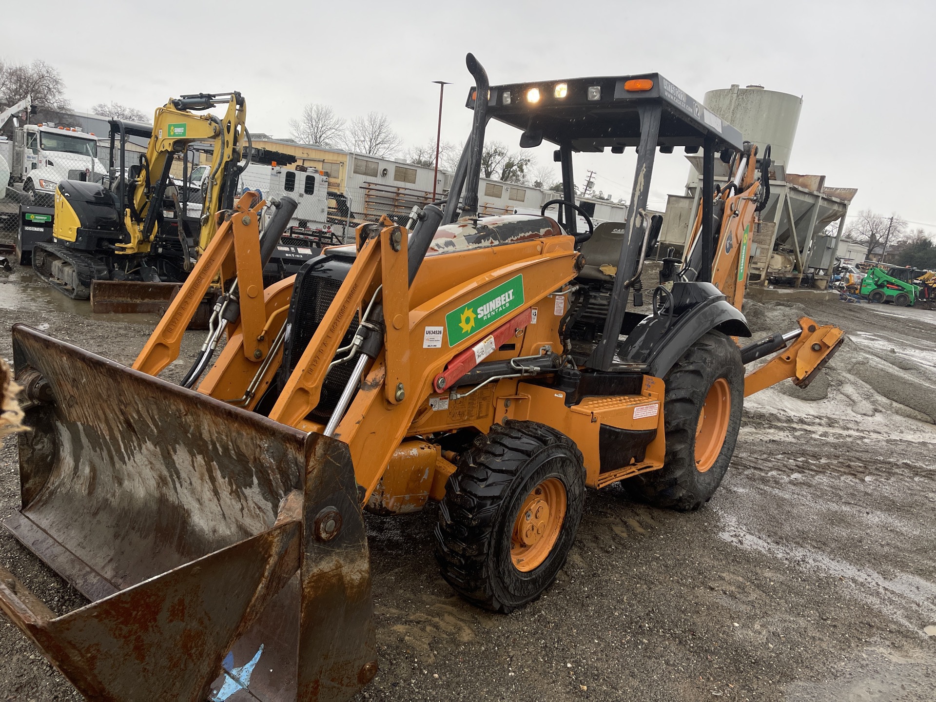 2013 Case  4x4 Backhoe Loader