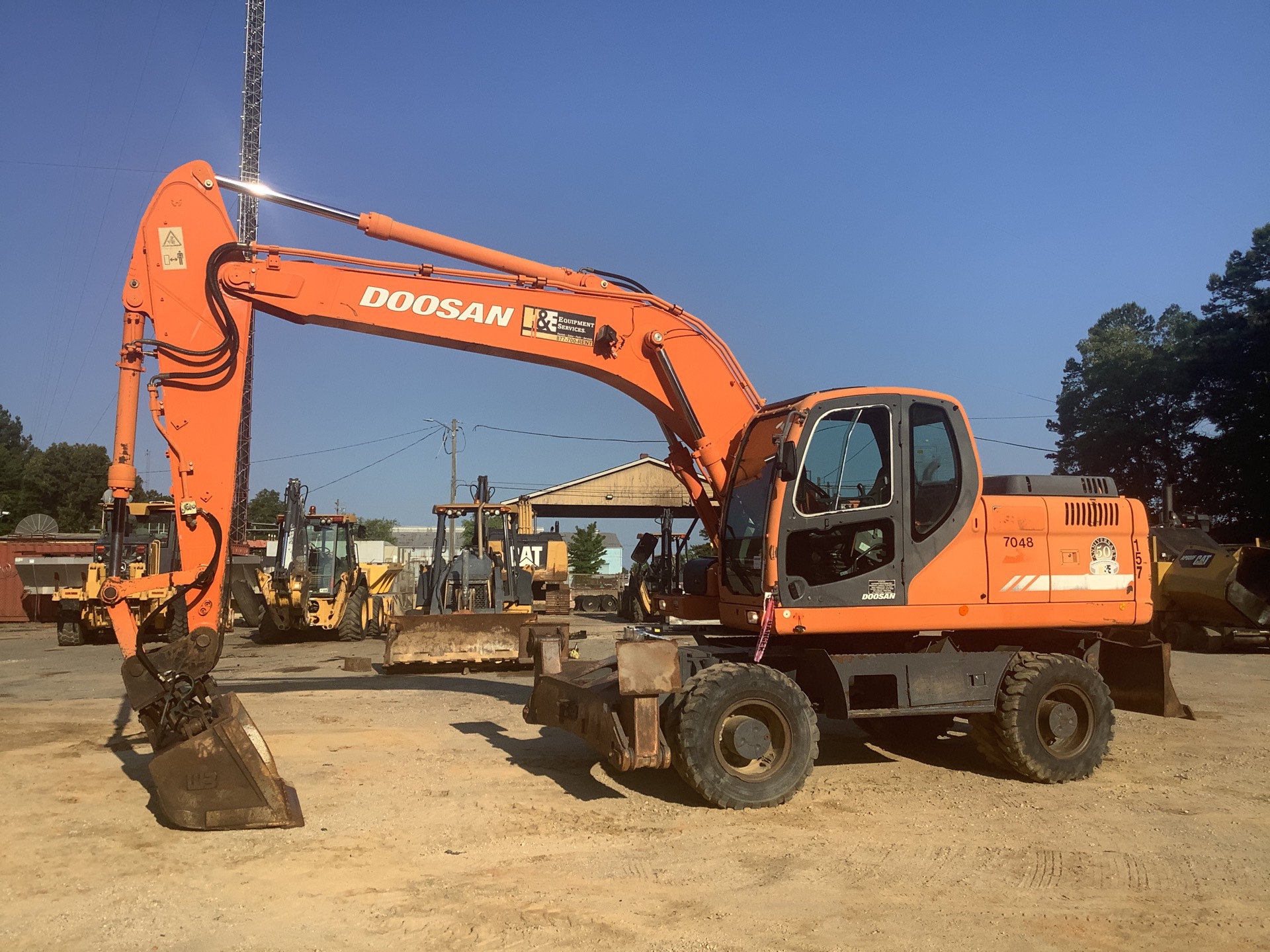 Doosan DX190W Wheel Excavator