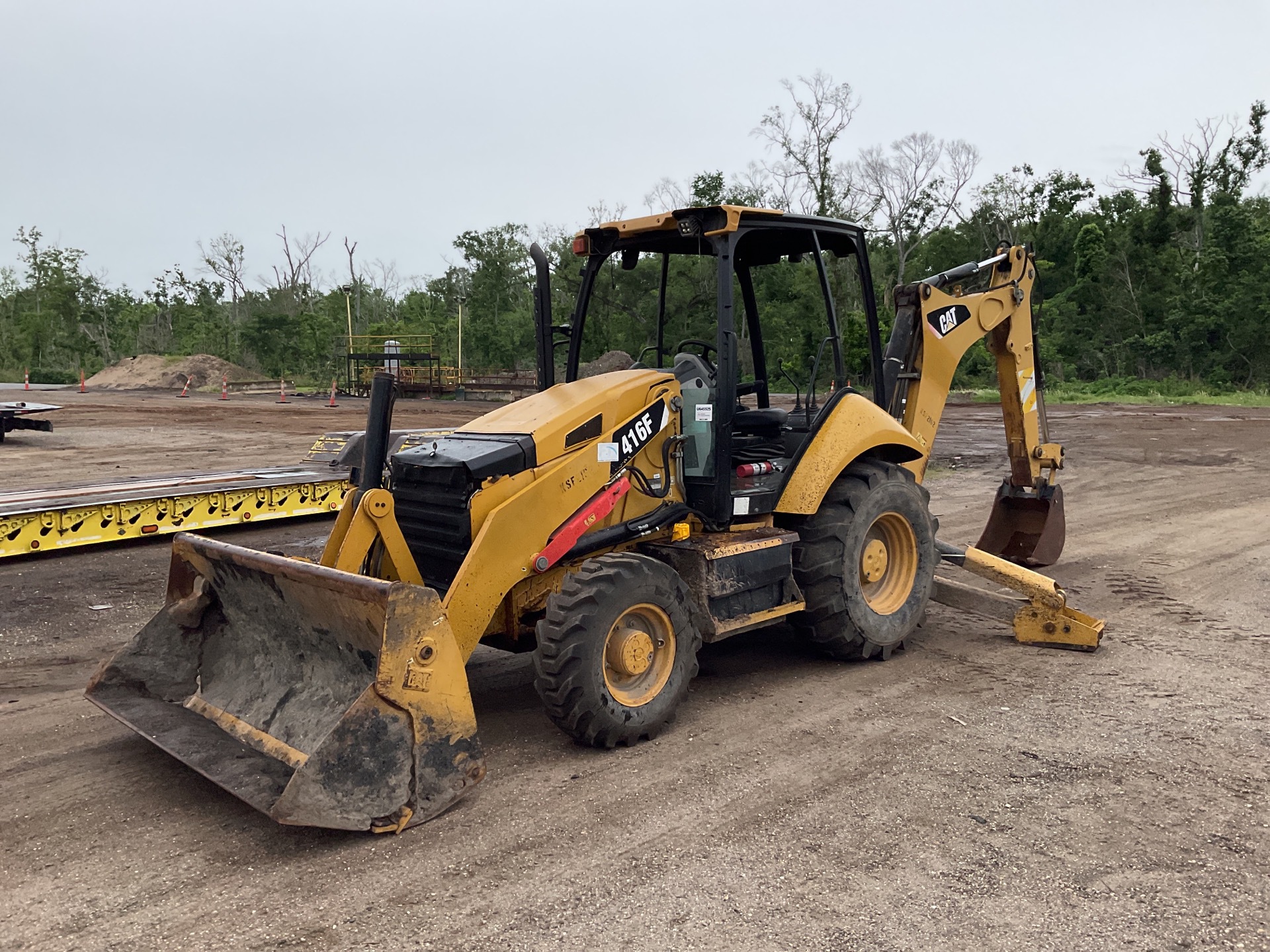 2015 Cat 416F 4x4 Backhoe Loader