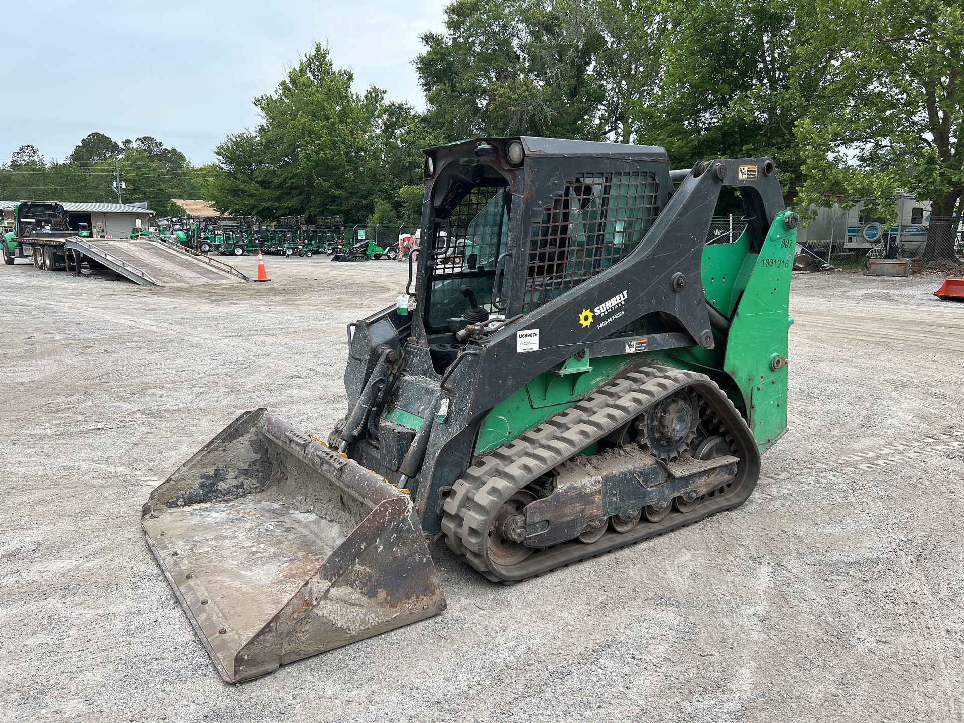 2017 John Deere 317G Compact Track Loader
