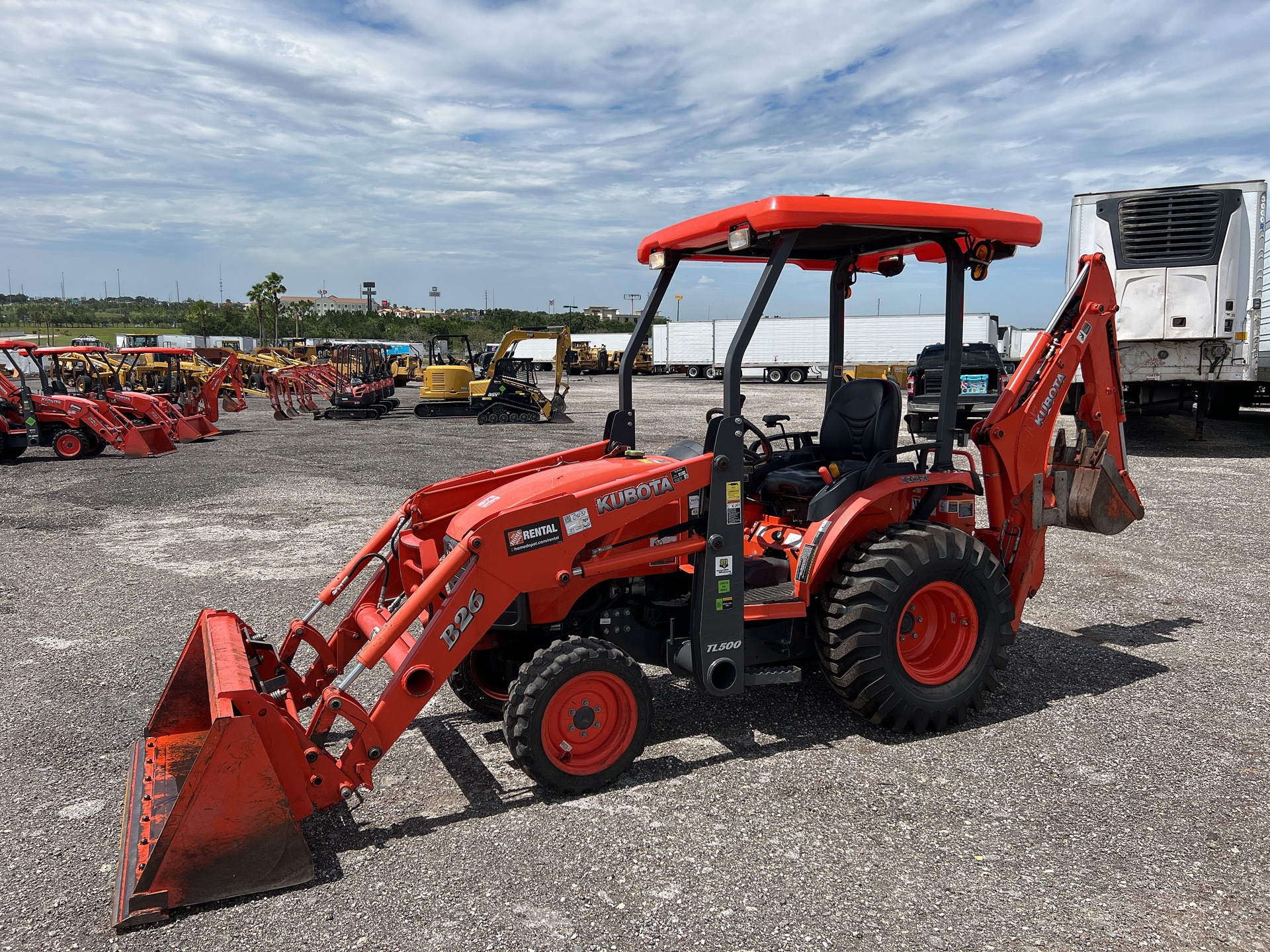 2019 Kubota B26 4x4 Backhoe Loader