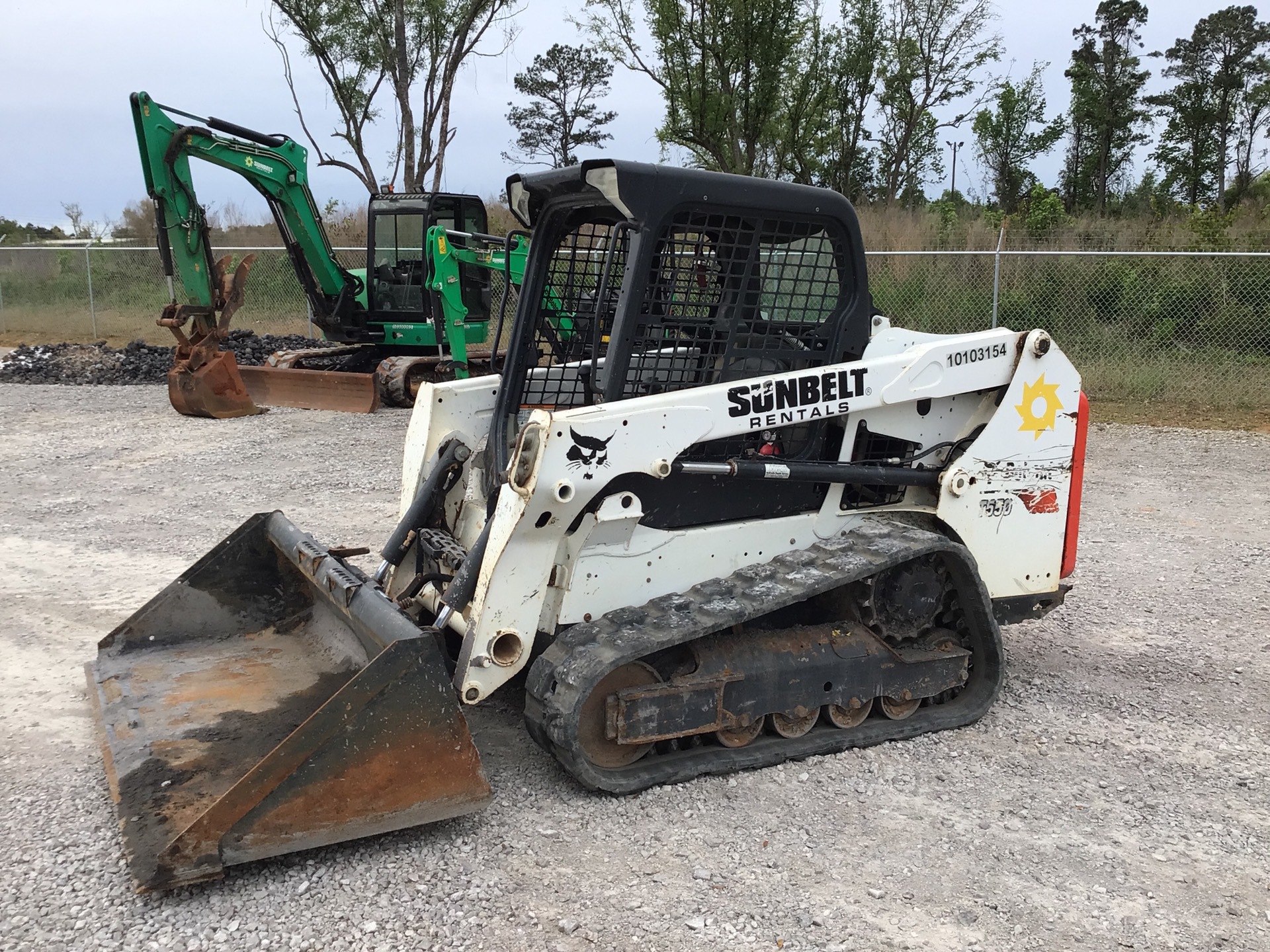 2018 Bobcat T550 Compact Track Loader
