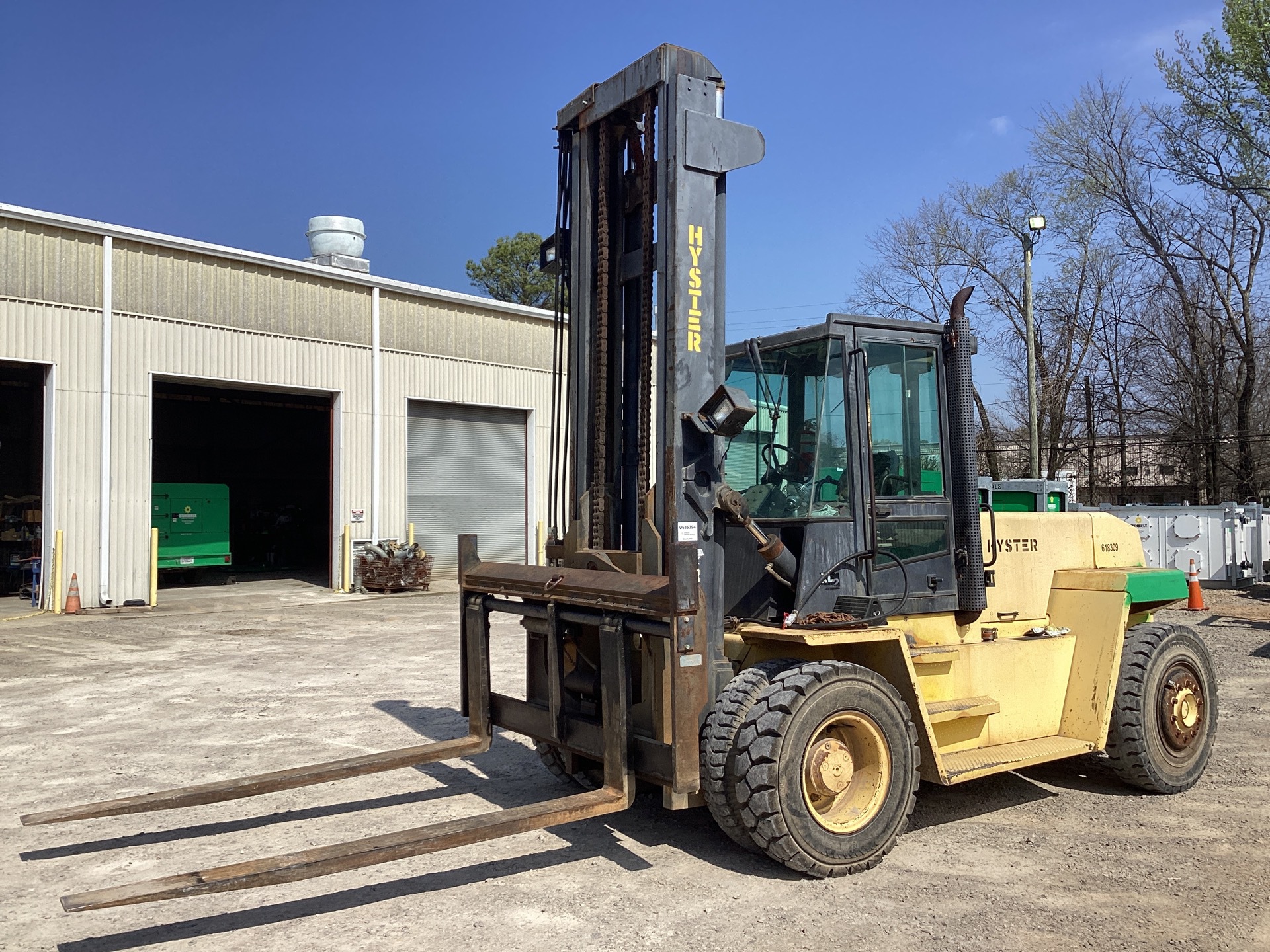 1999 Hyster H280XL Pneumatic Tire Forklift
