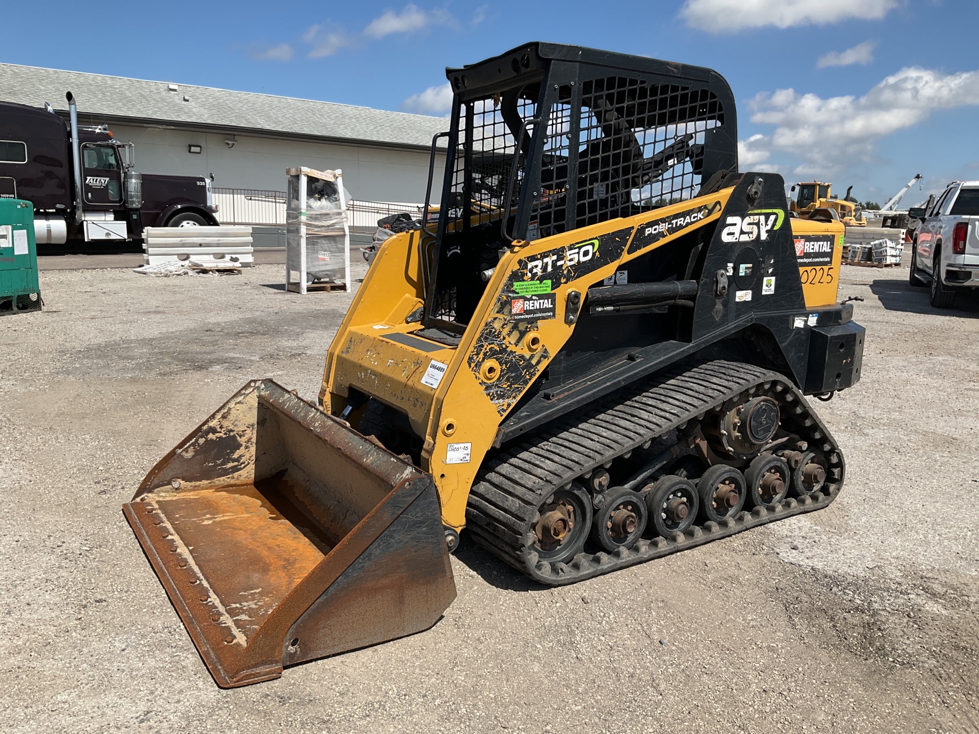 2018 ASV RT50 Mini Compact Track Loader