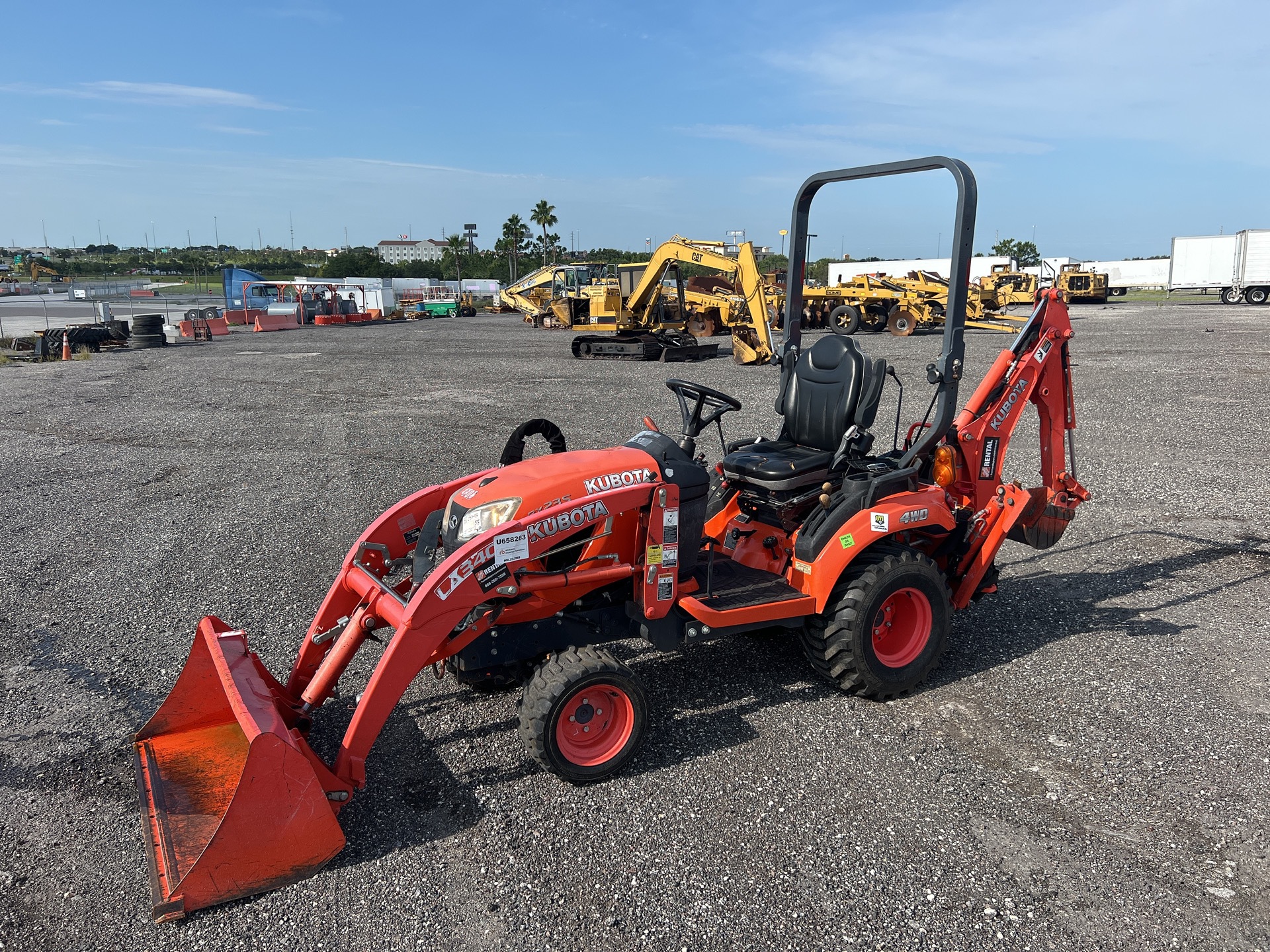 2019 Kubota BX23S 4x4 Backhoe Loader