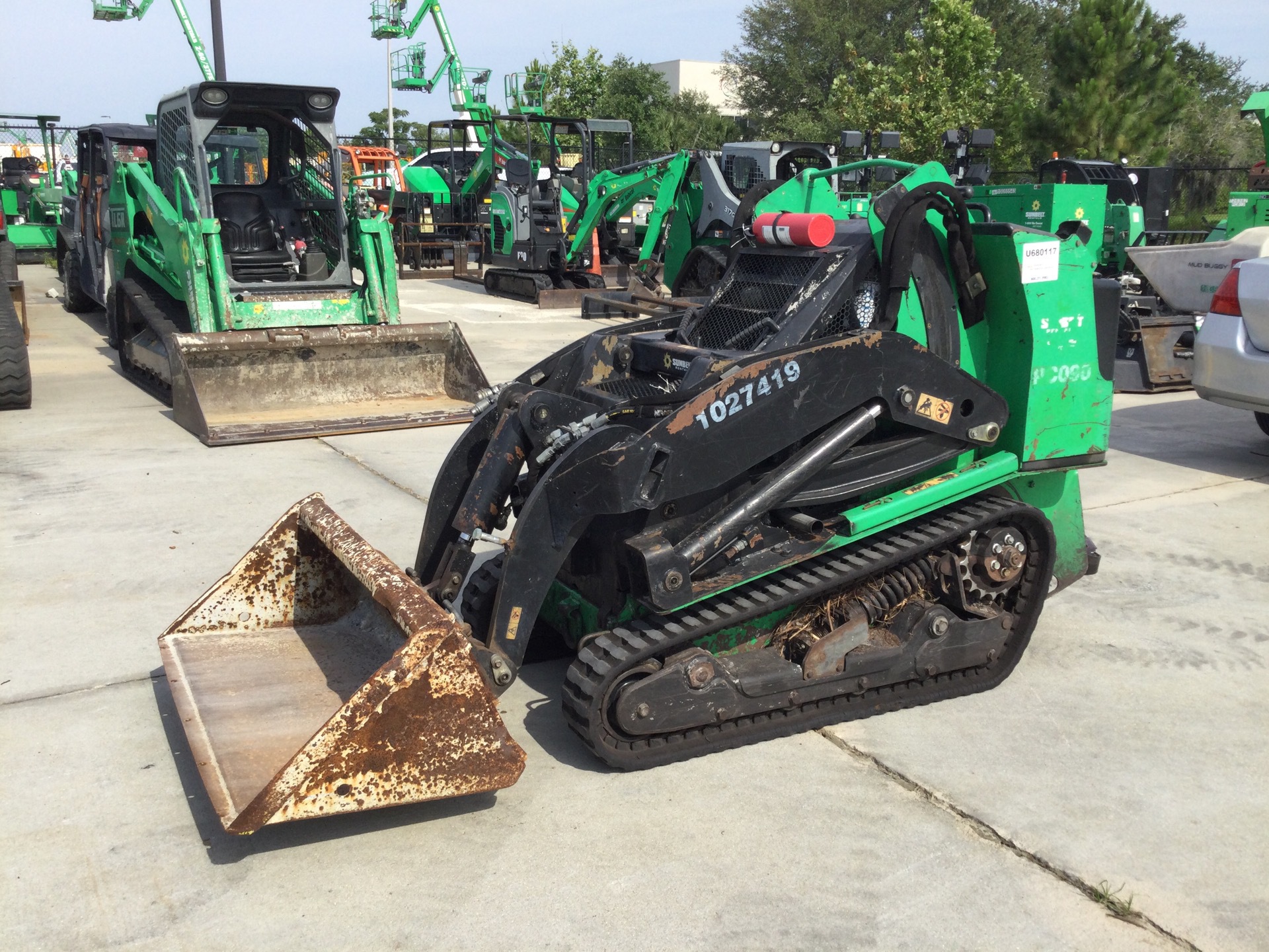 2017 Toro 22327G Mini Compact Track Loader
