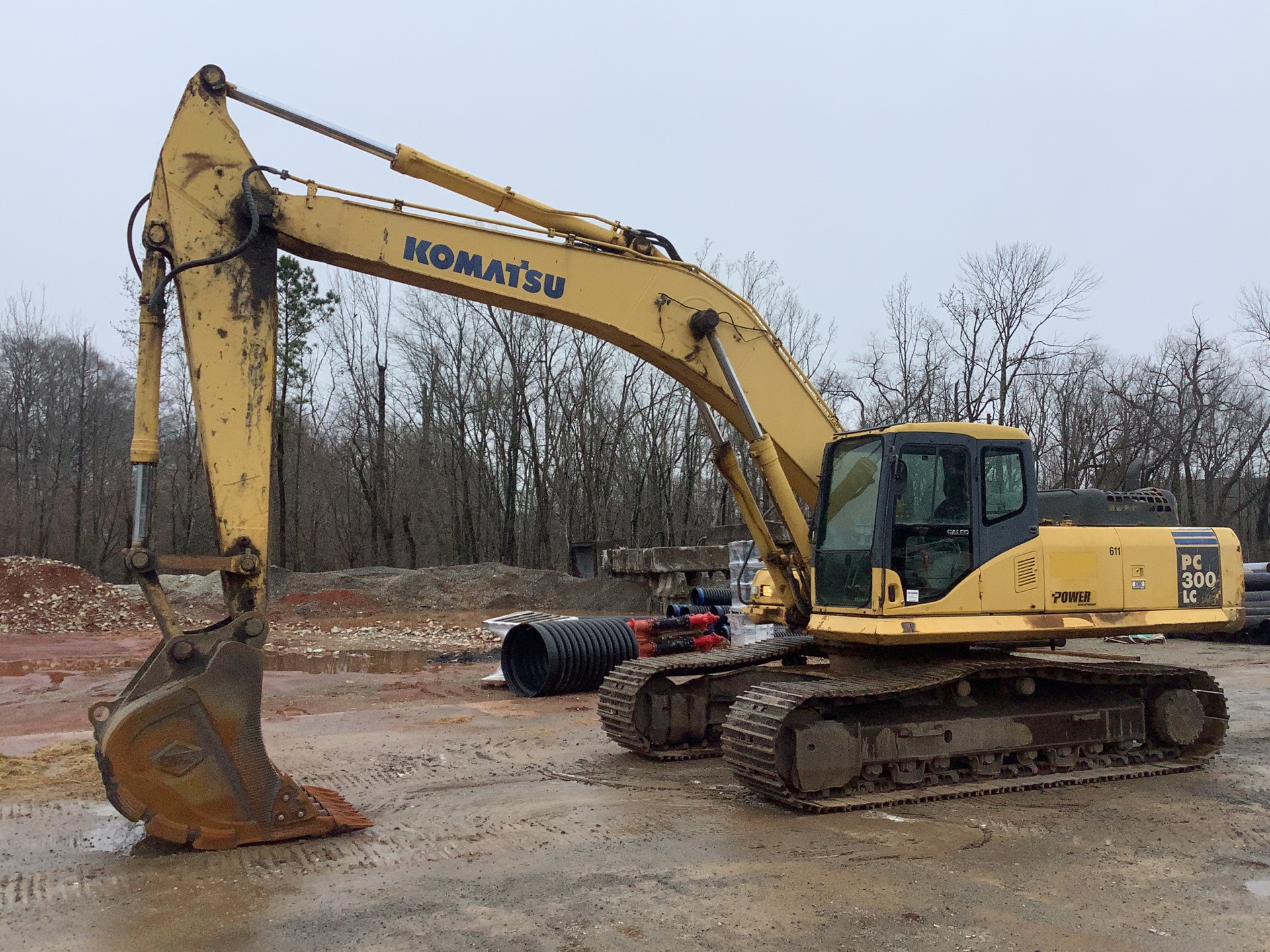 2007 Komatsu PC300LC-7E0 Tracked Excavator