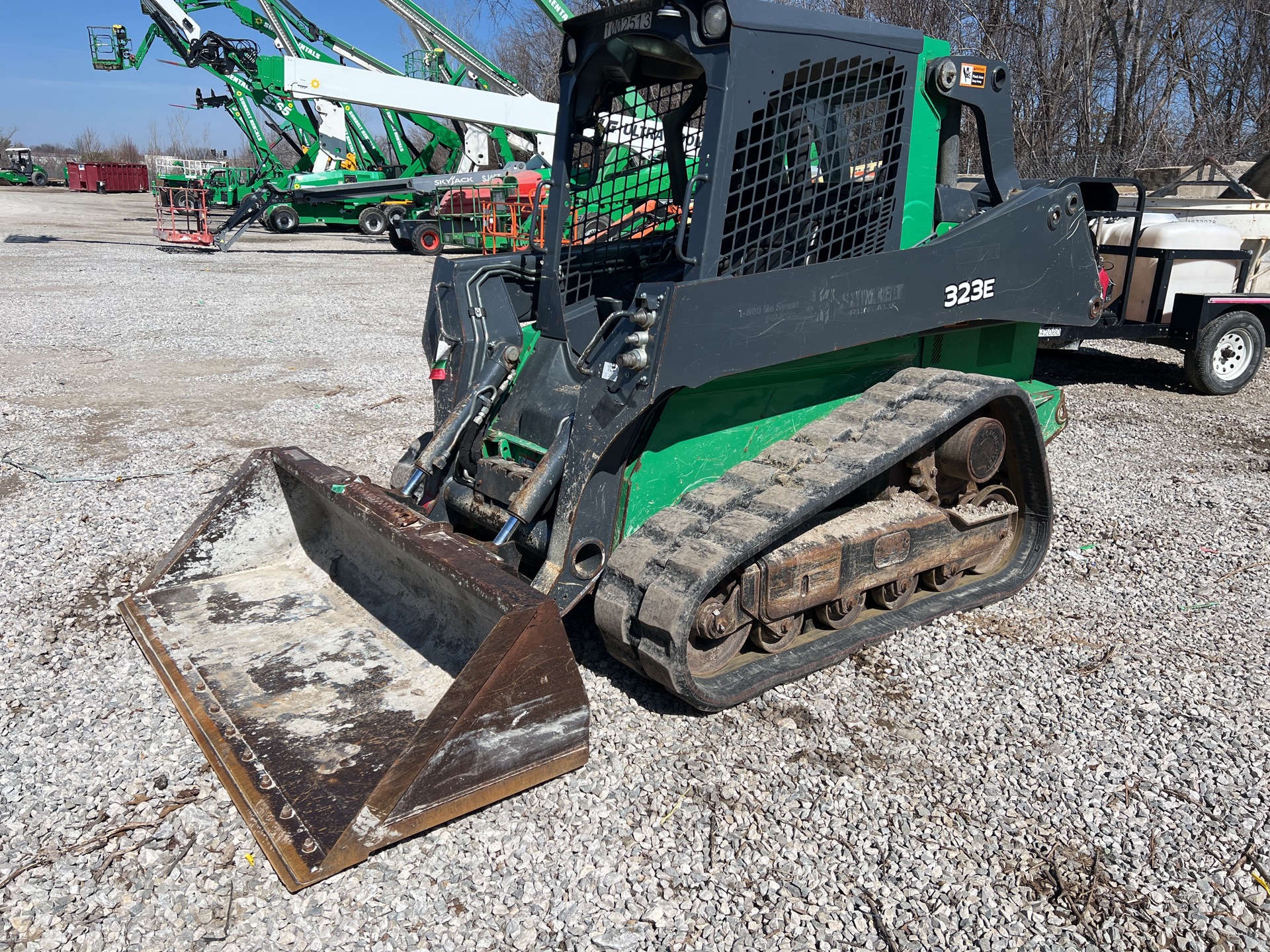 2017 John Deere 323E Compact Track Loader