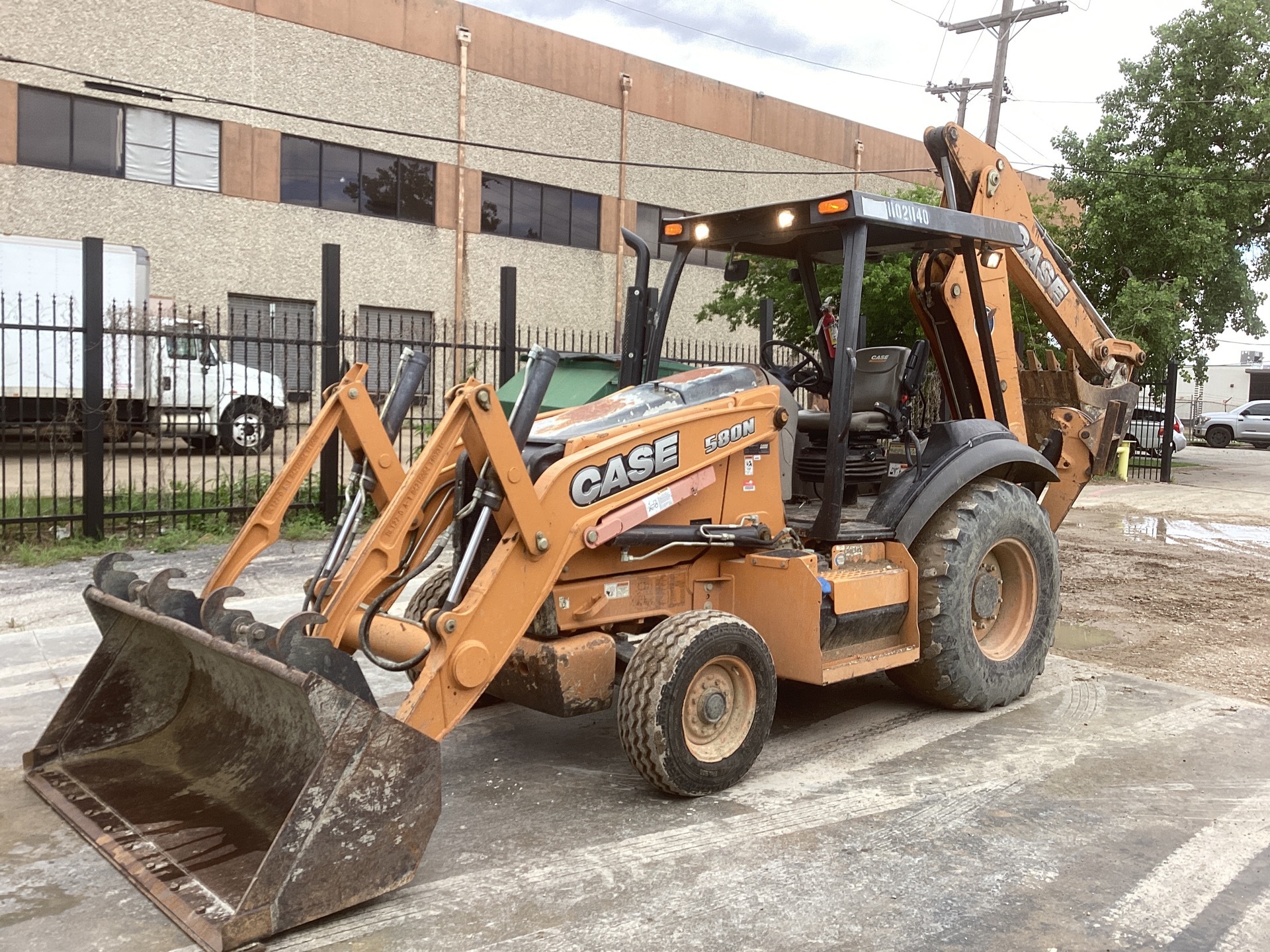 2015 Case 580N 4x2 Backhoe Loader
