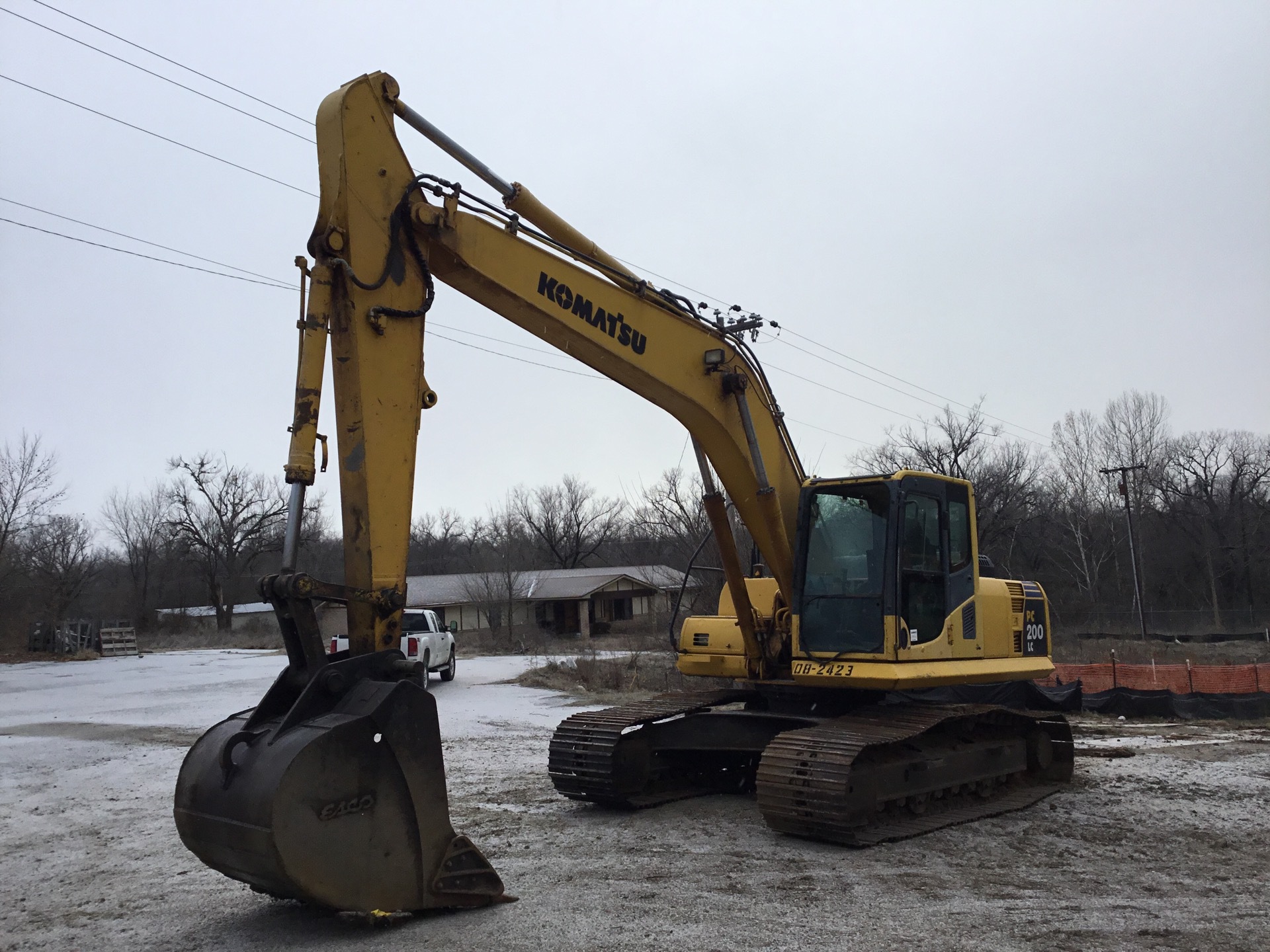 2008 Komatsu PC200LC Tracked Excavator