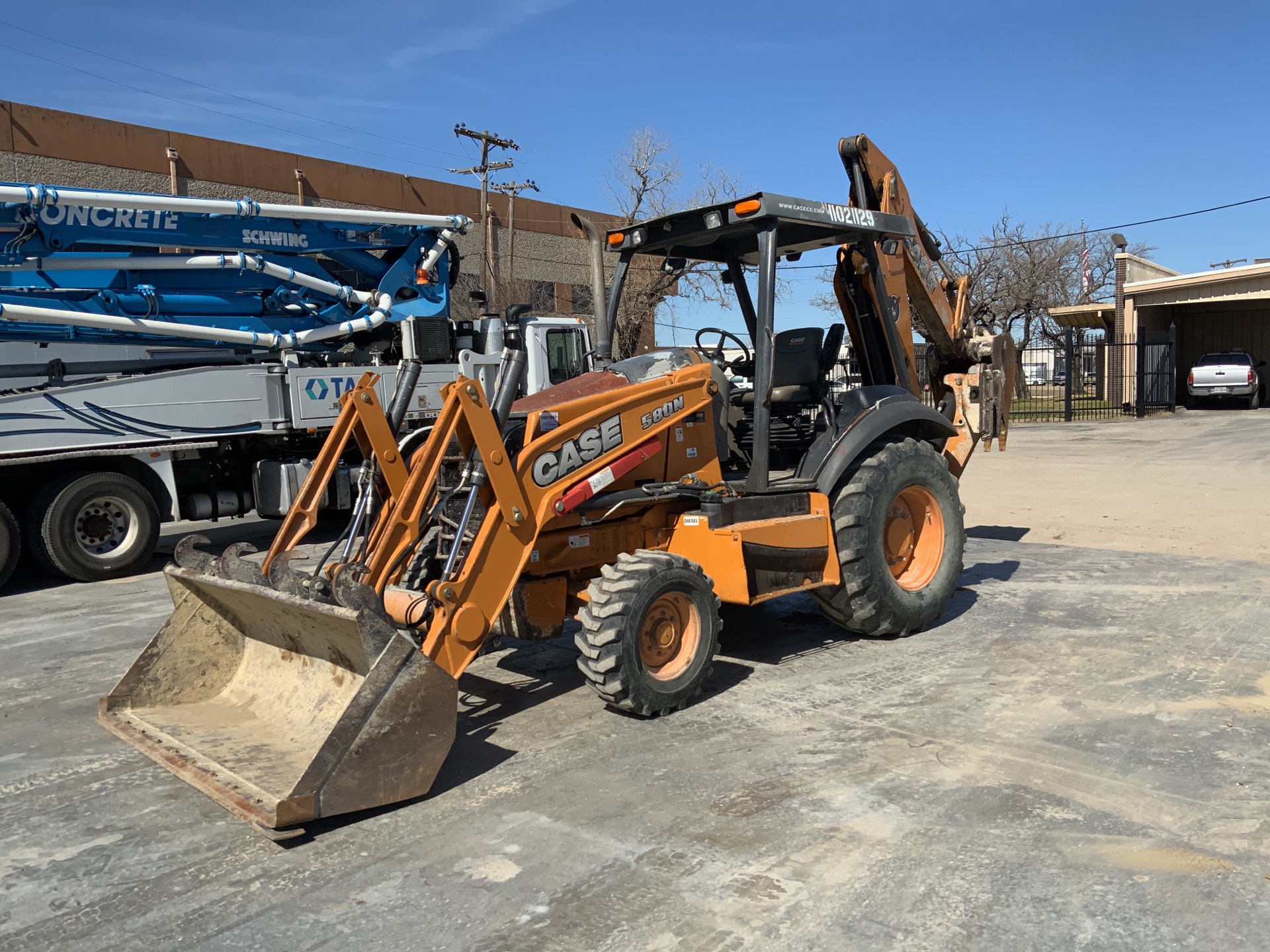 2014 Case 580N 4x2 Backhoe Loader