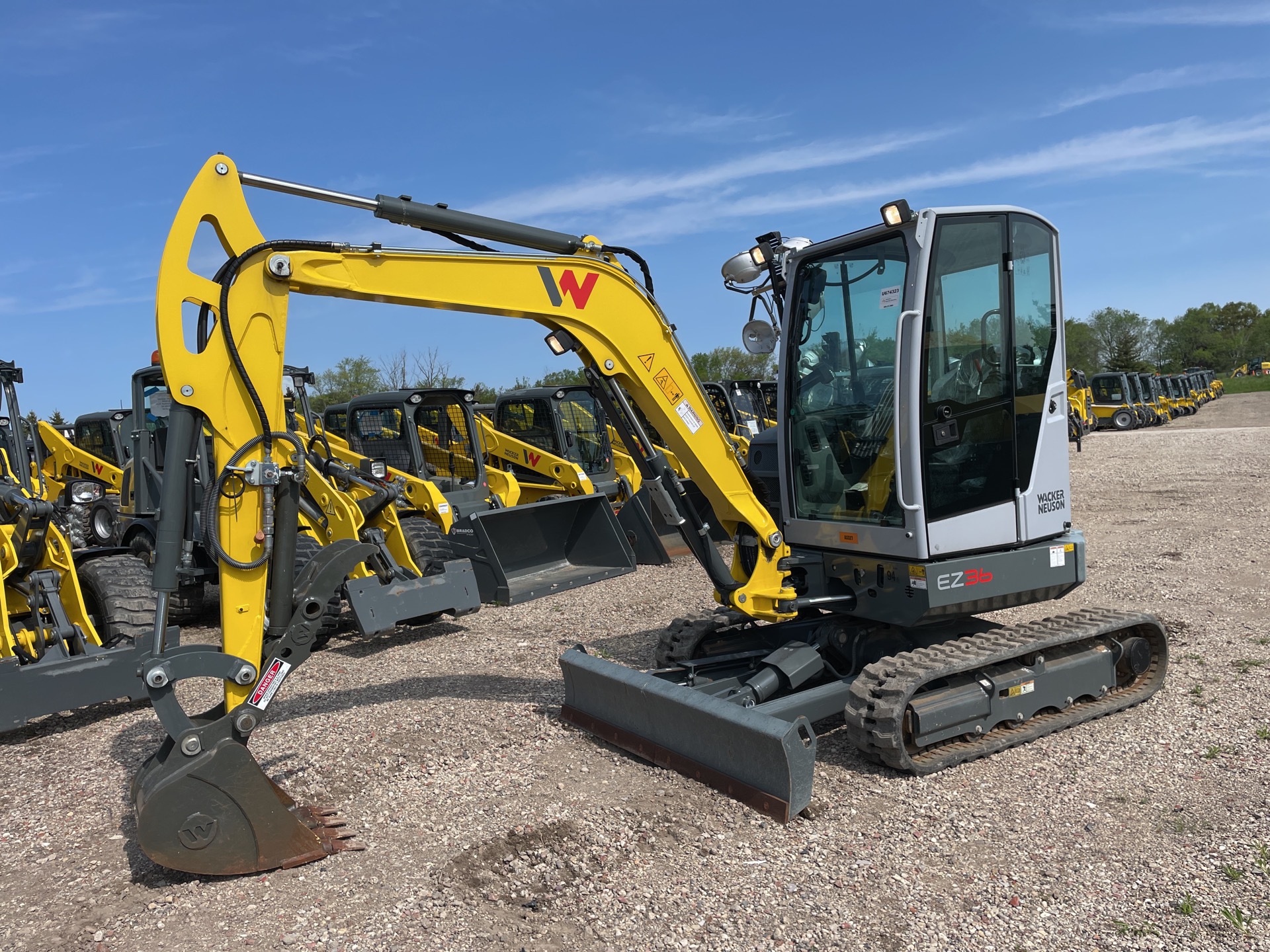 2019 Wacker Neuson EZ36 Mini Excavator