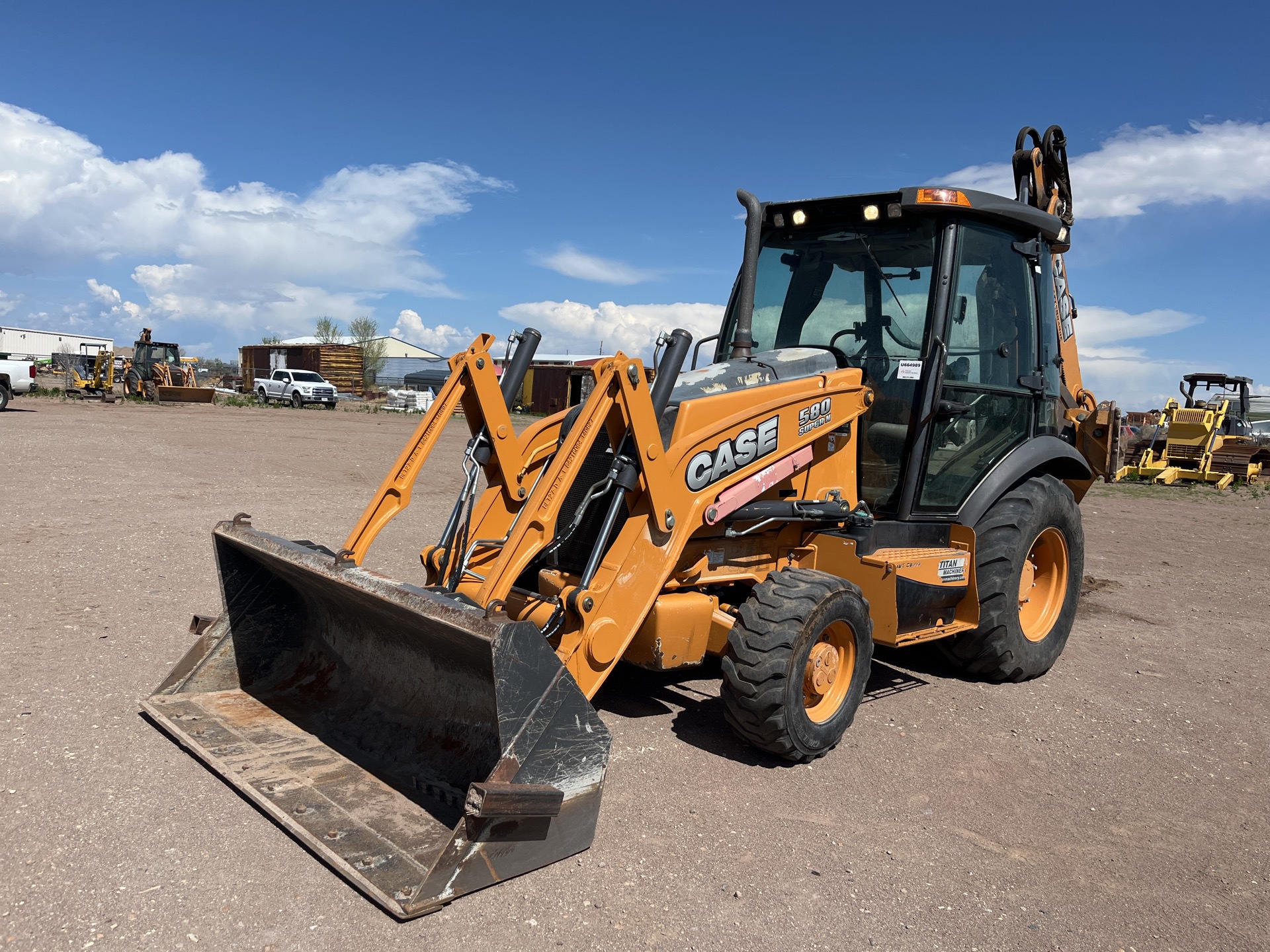 2015 Case 580 Super N 4x4 Backhoe Loader