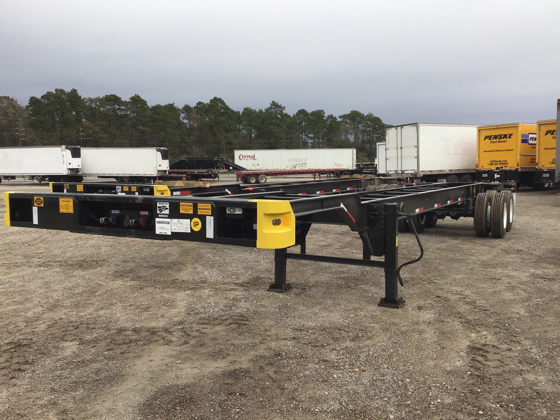 2023 Ventura Trailers 40 ft T/A Container Trailer Unused