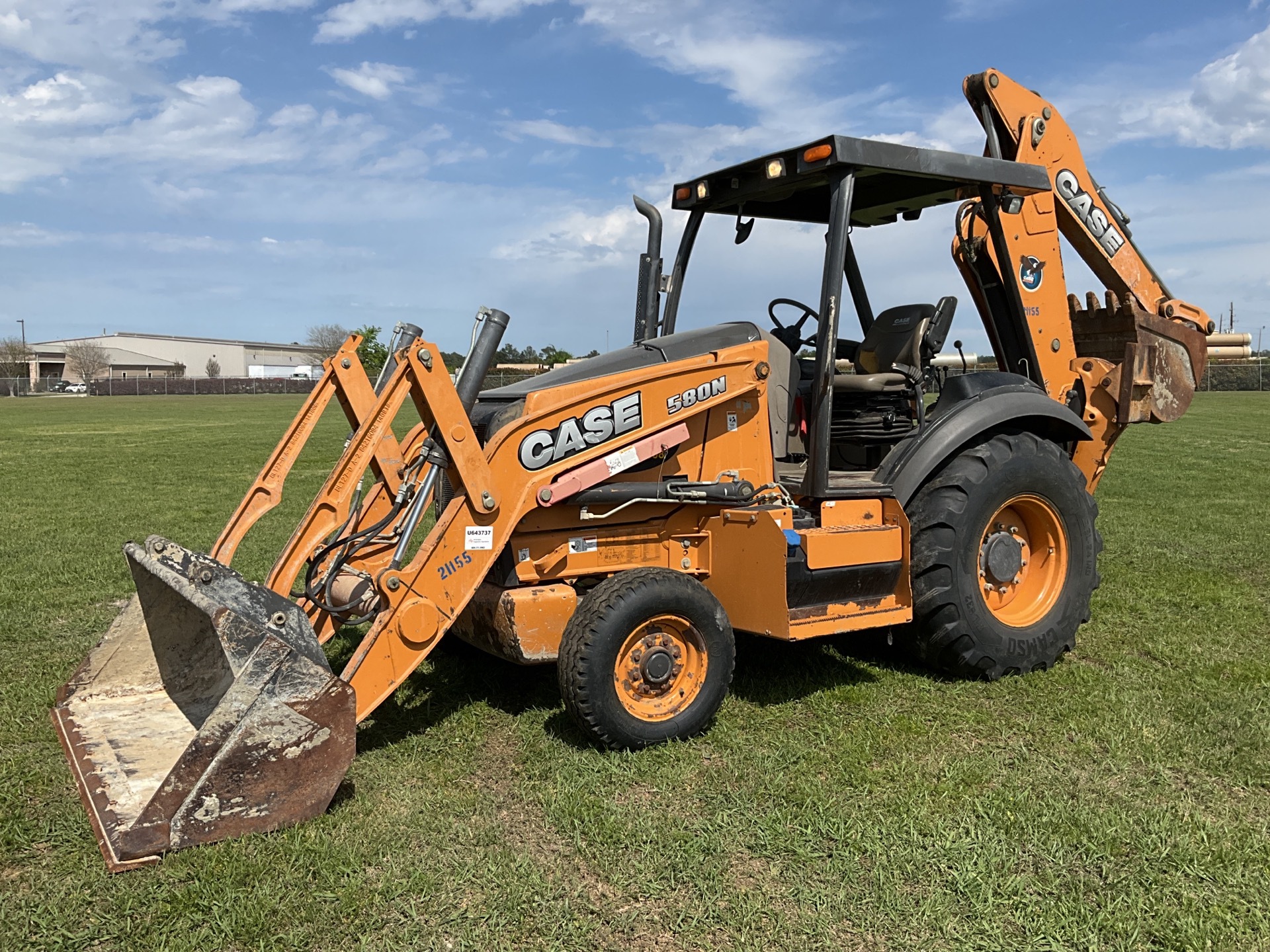 2015 Case 580N 4x2 Backhoe Loader