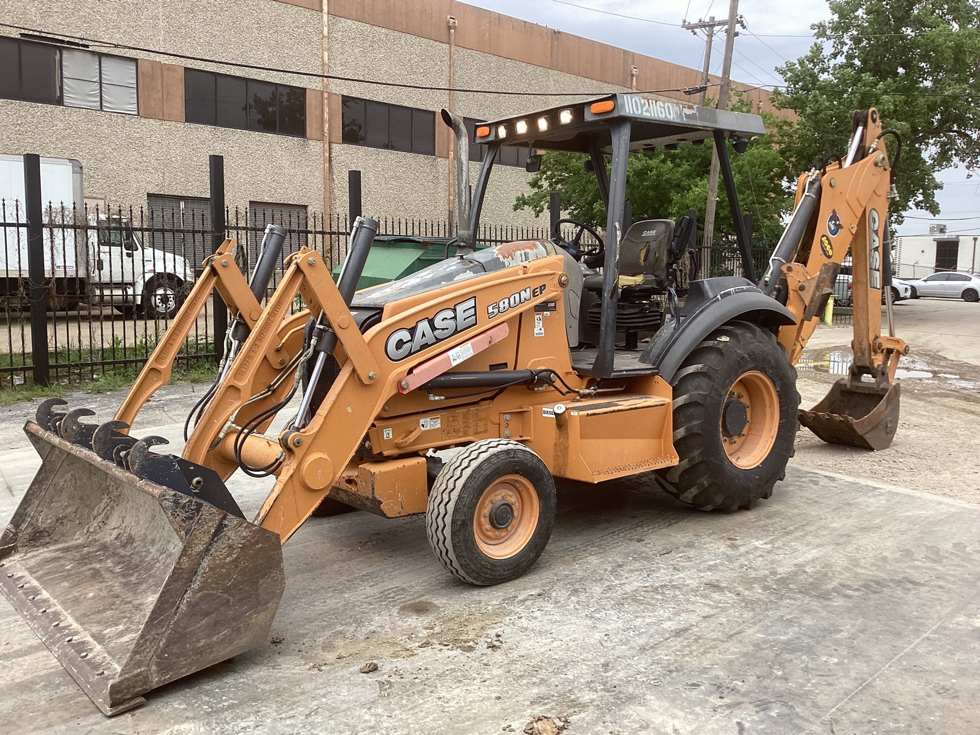 2015 Case 580N EP 4x2 Backhoe Loader