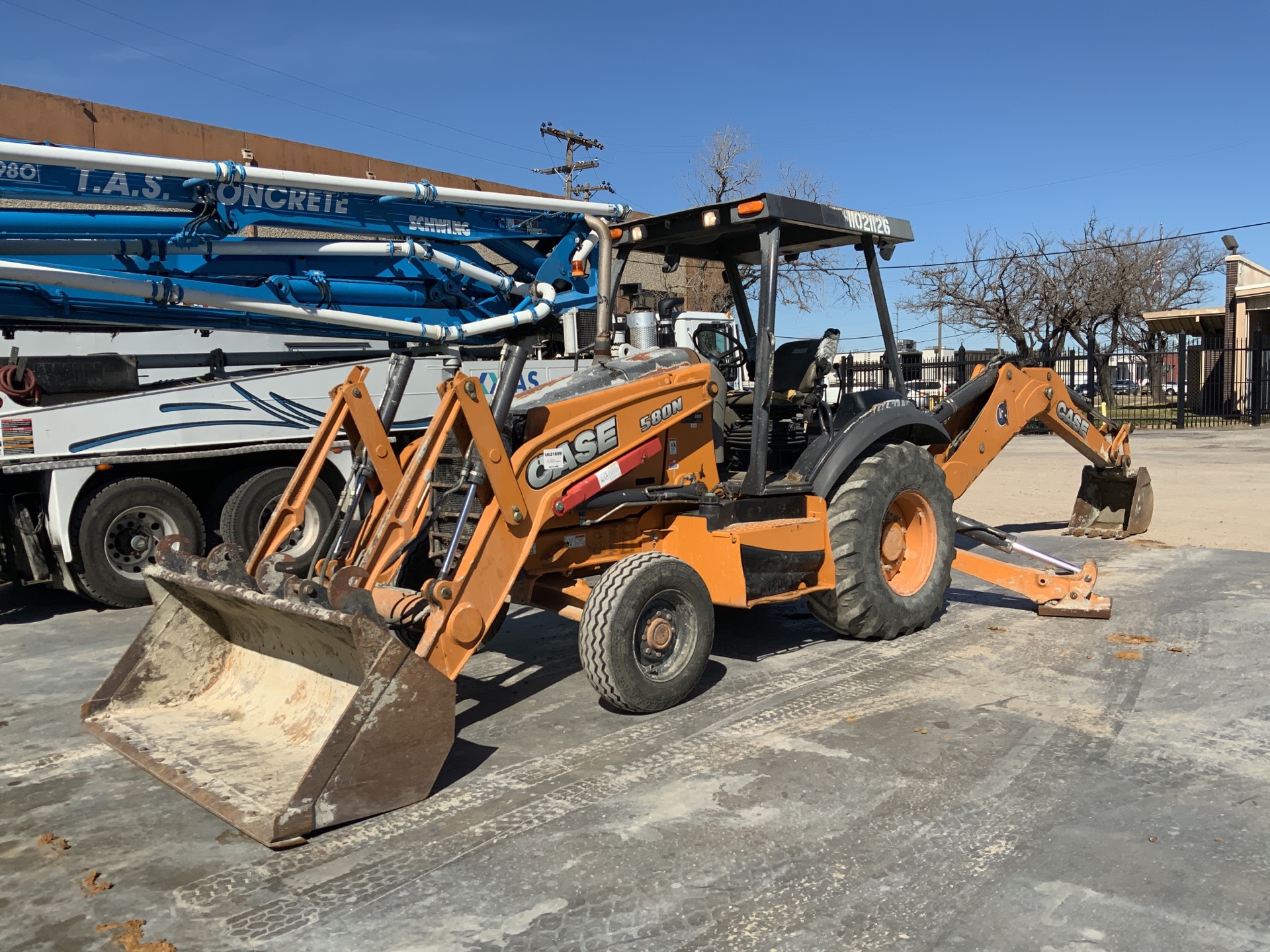 2014 Case 580N 4x2 Backhoe Loader