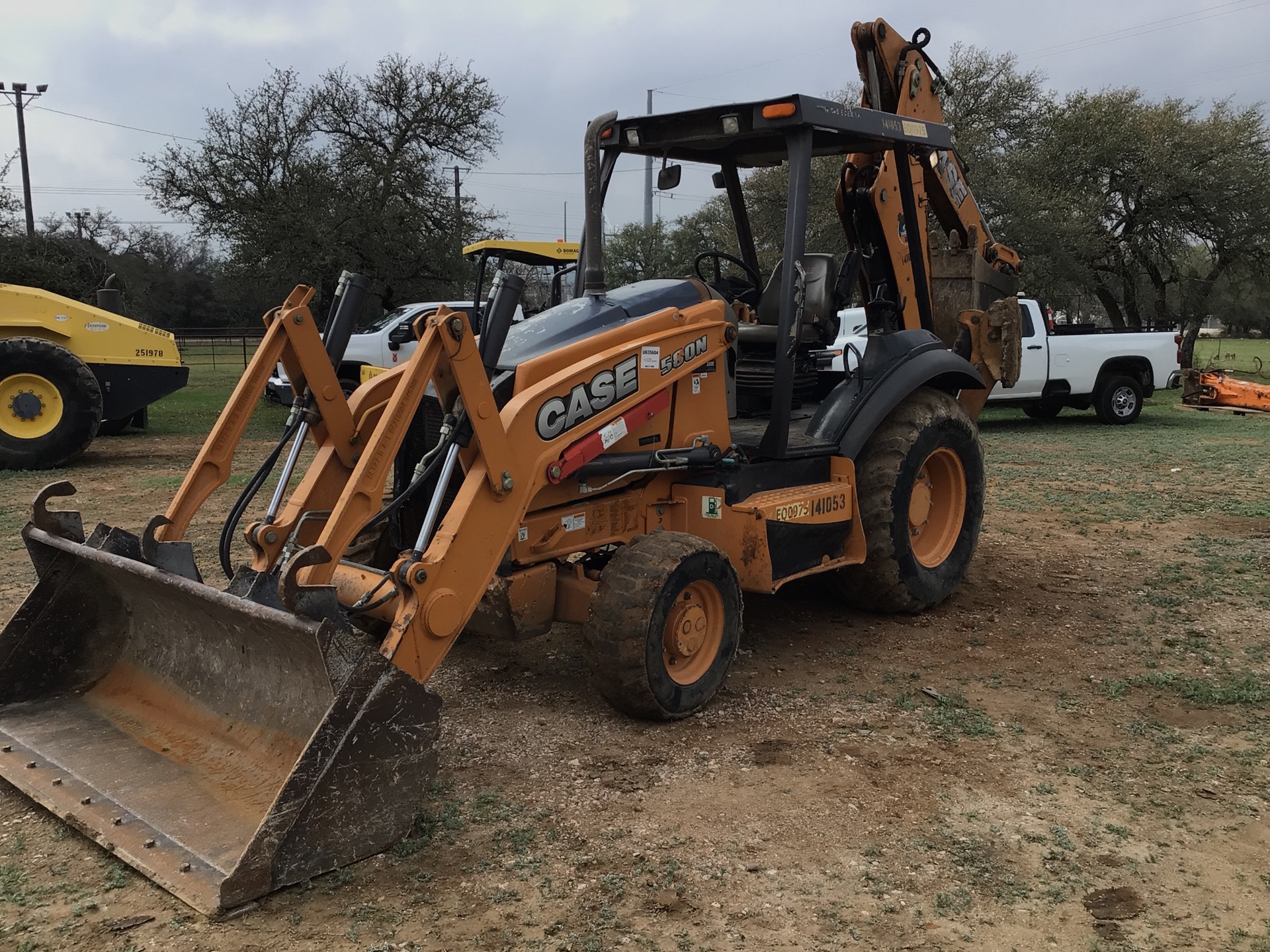 2014 Case 580N 4x4 Backhoe Loader