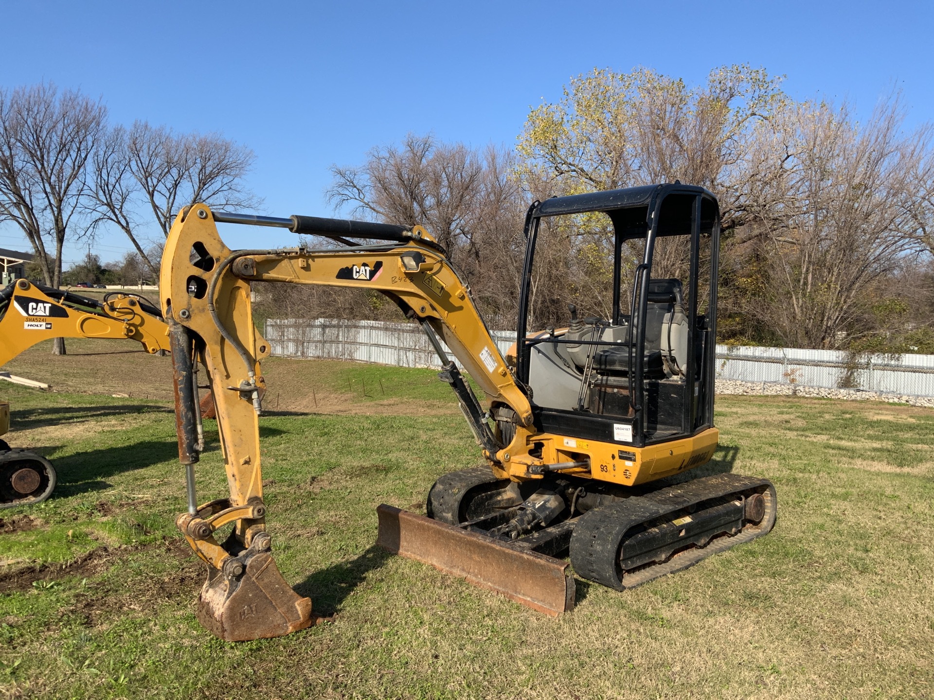 2015 Cat 302.7D CR Mini Excavator