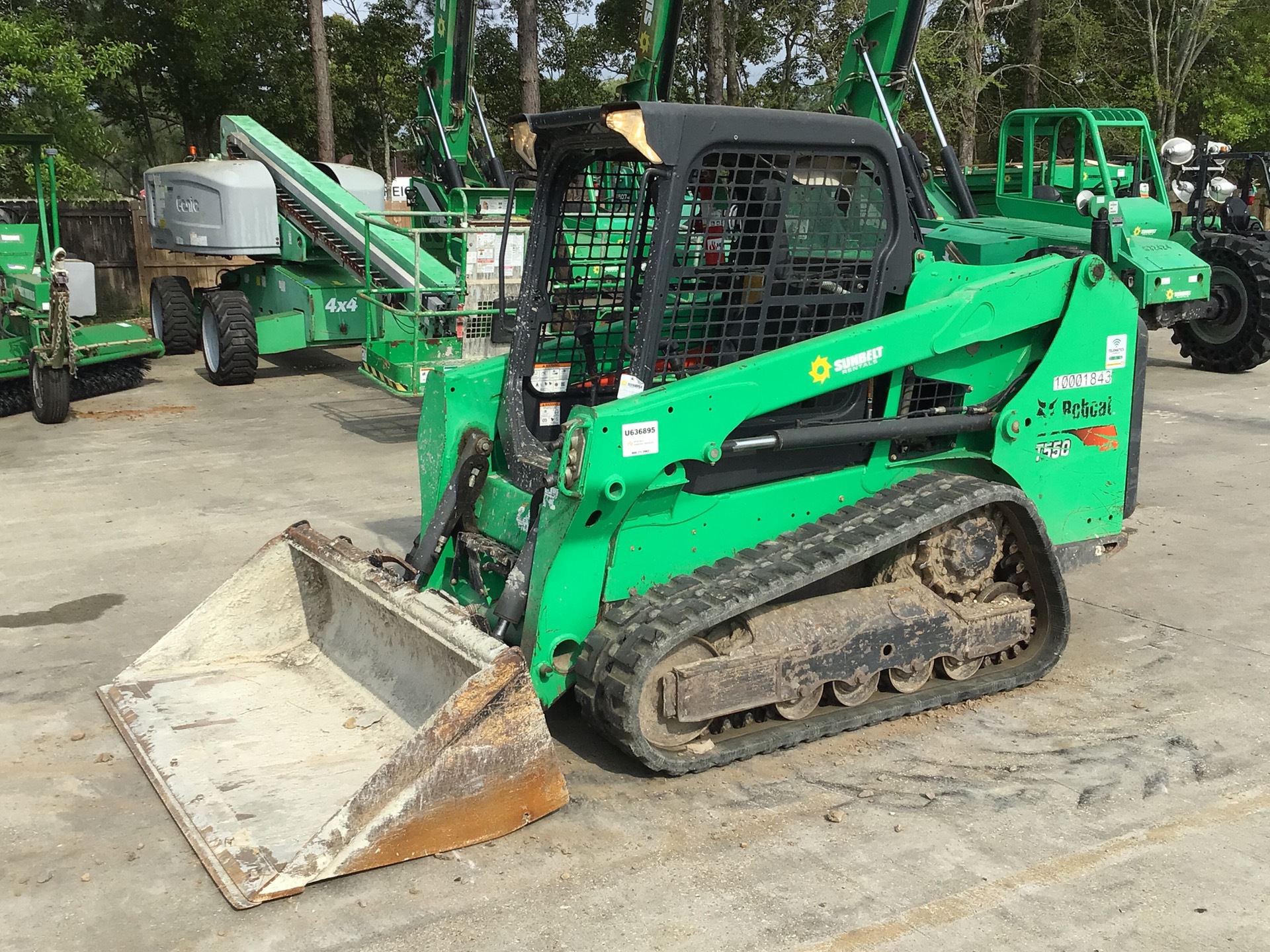 2018 Bobcat T550 Compact Track Loader