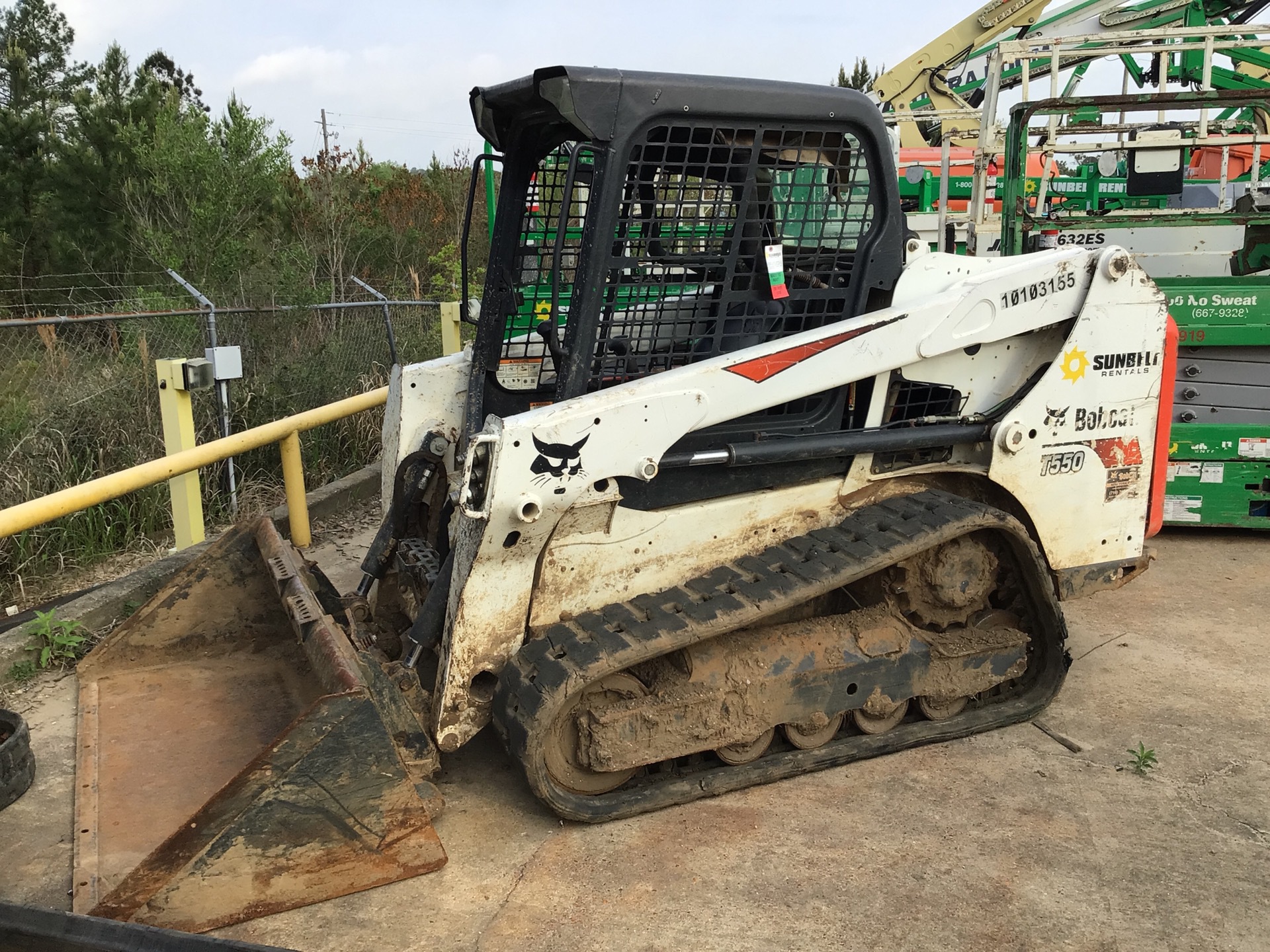 2018 Bobcat T550 Compact Track Loader