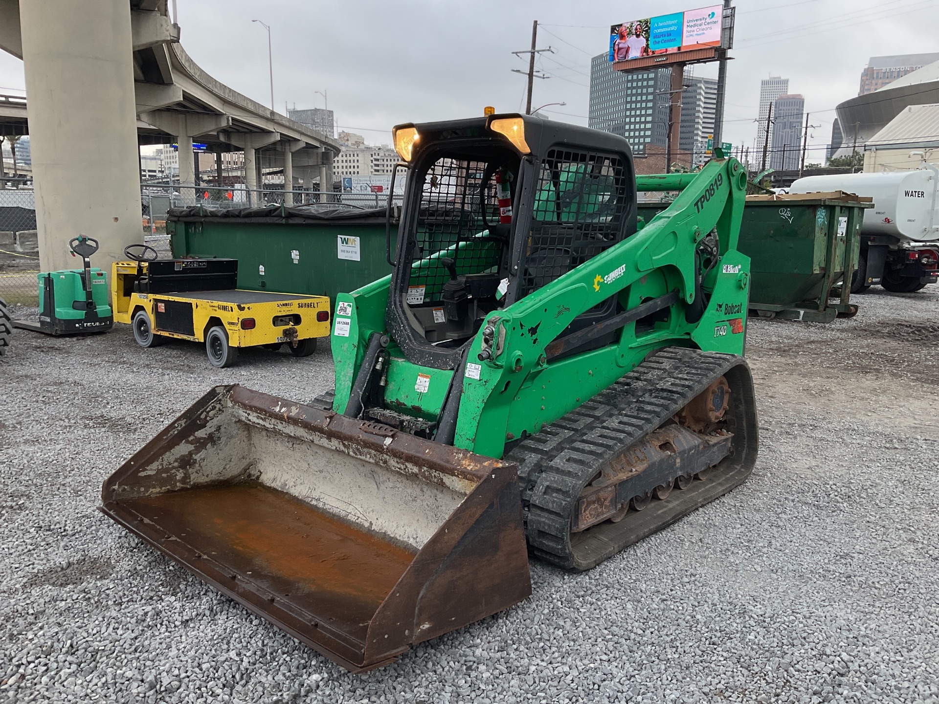 2017 Bobcat T740 Compact Track Loader