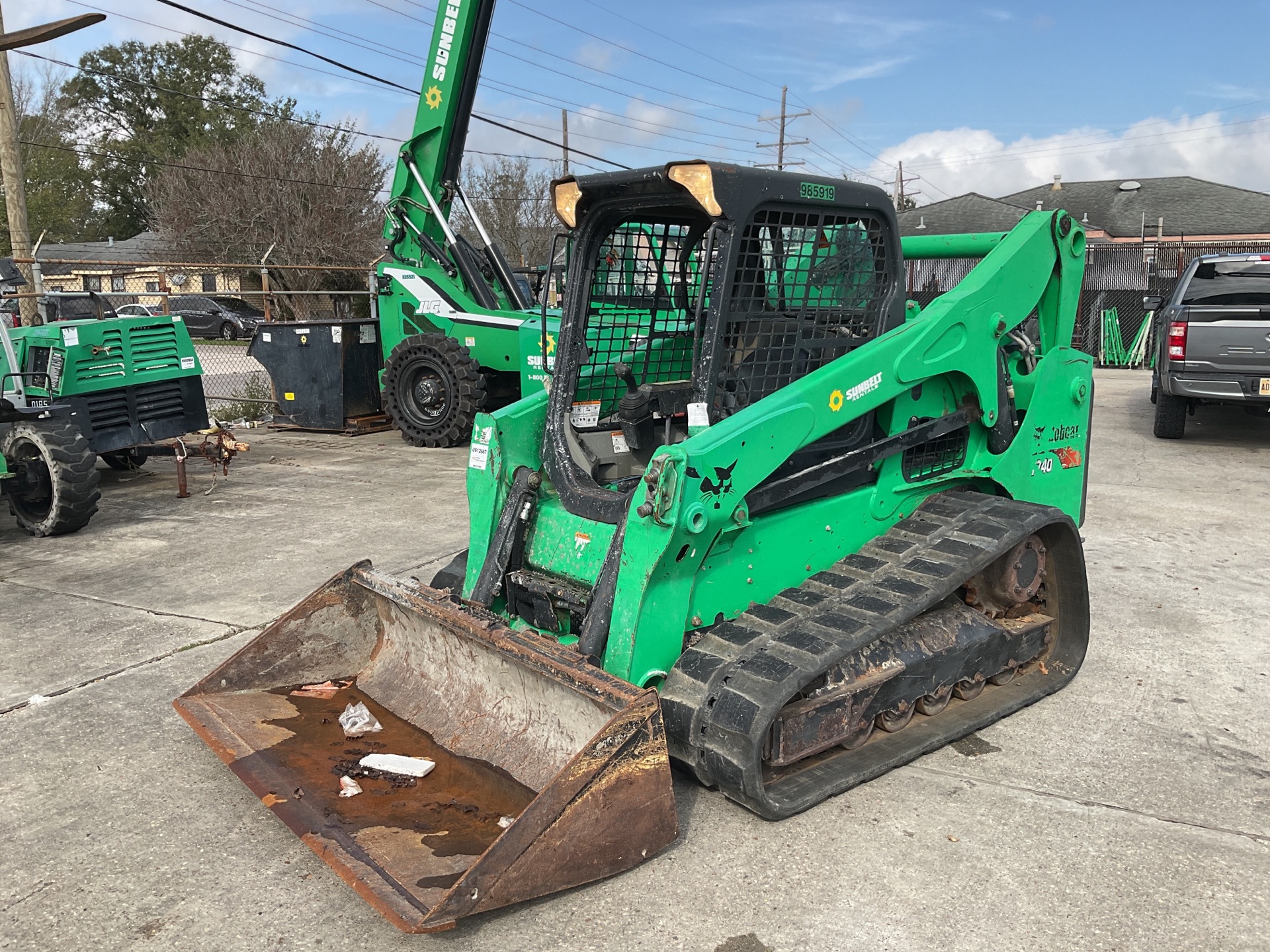 2017 Bobcat T740 Compact Track Loader