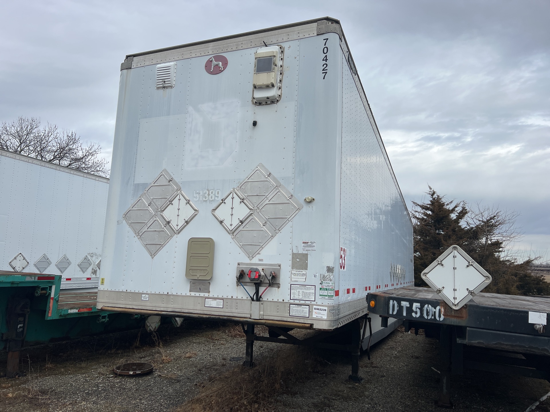 2007 Great Dane 53 ft T/A Van Trailer