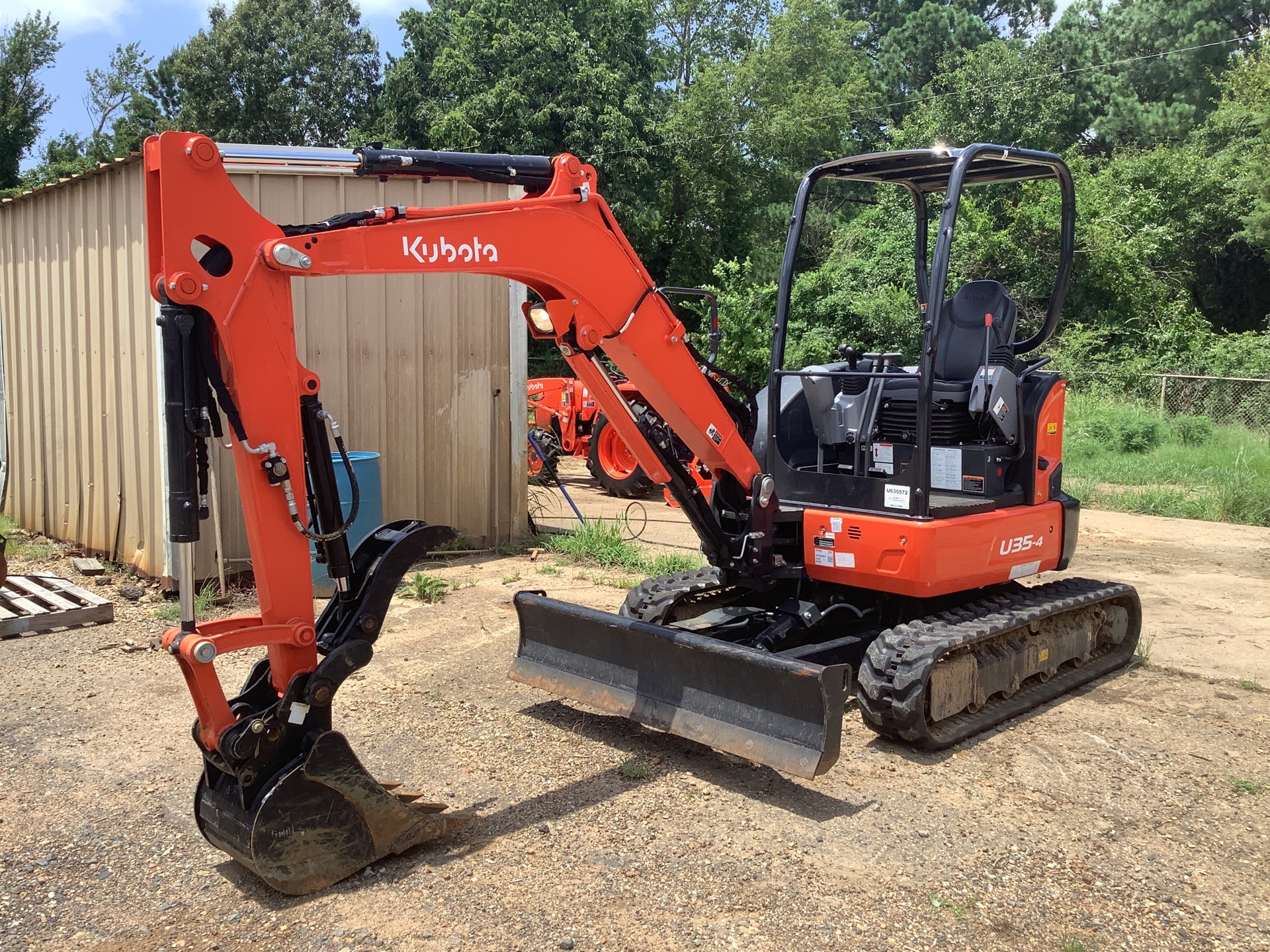 2022 Kubota U35-4R1A Mini Excavator