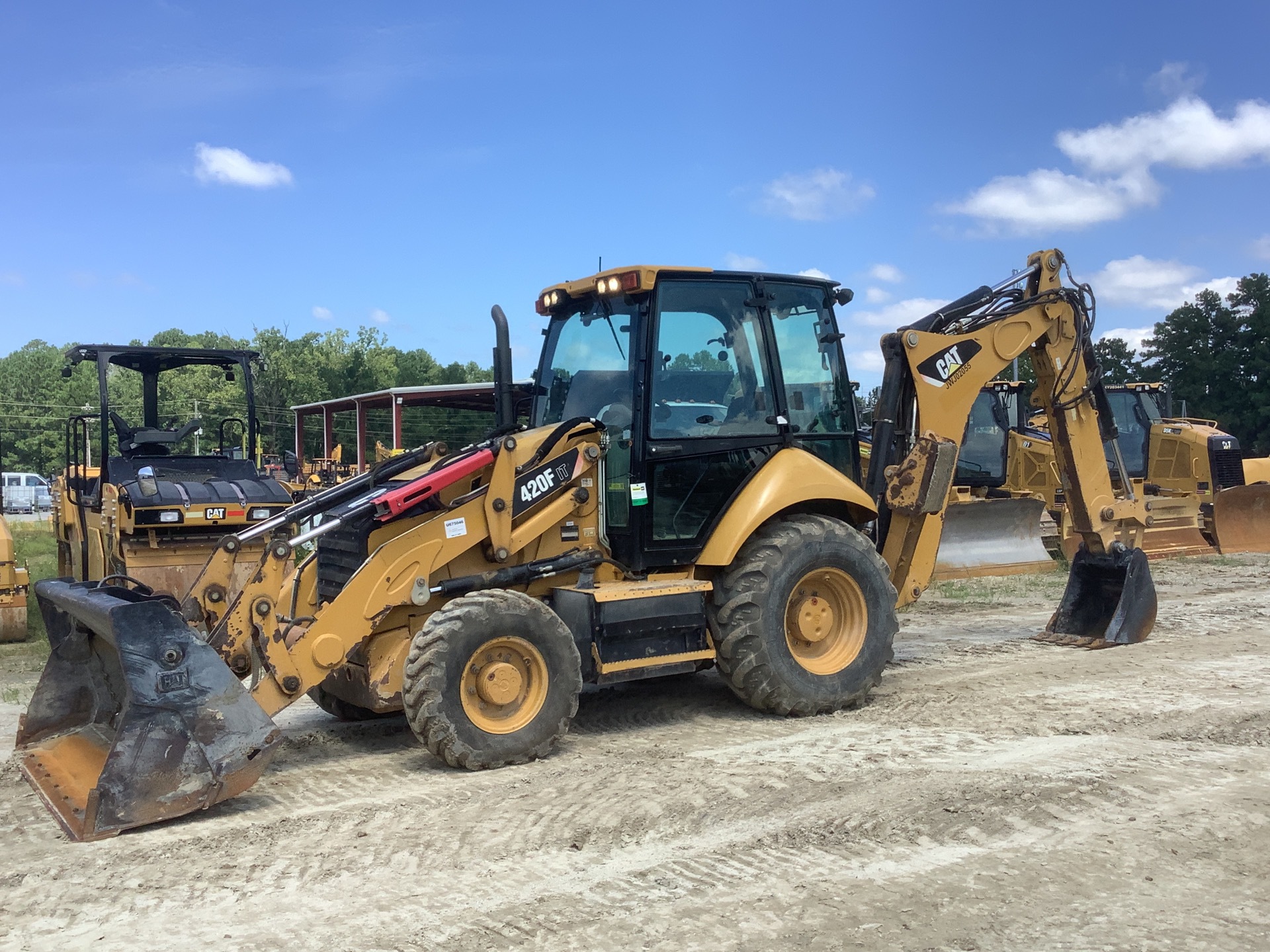 2014 Cat 420F IT 4x4 Backhoe Loader