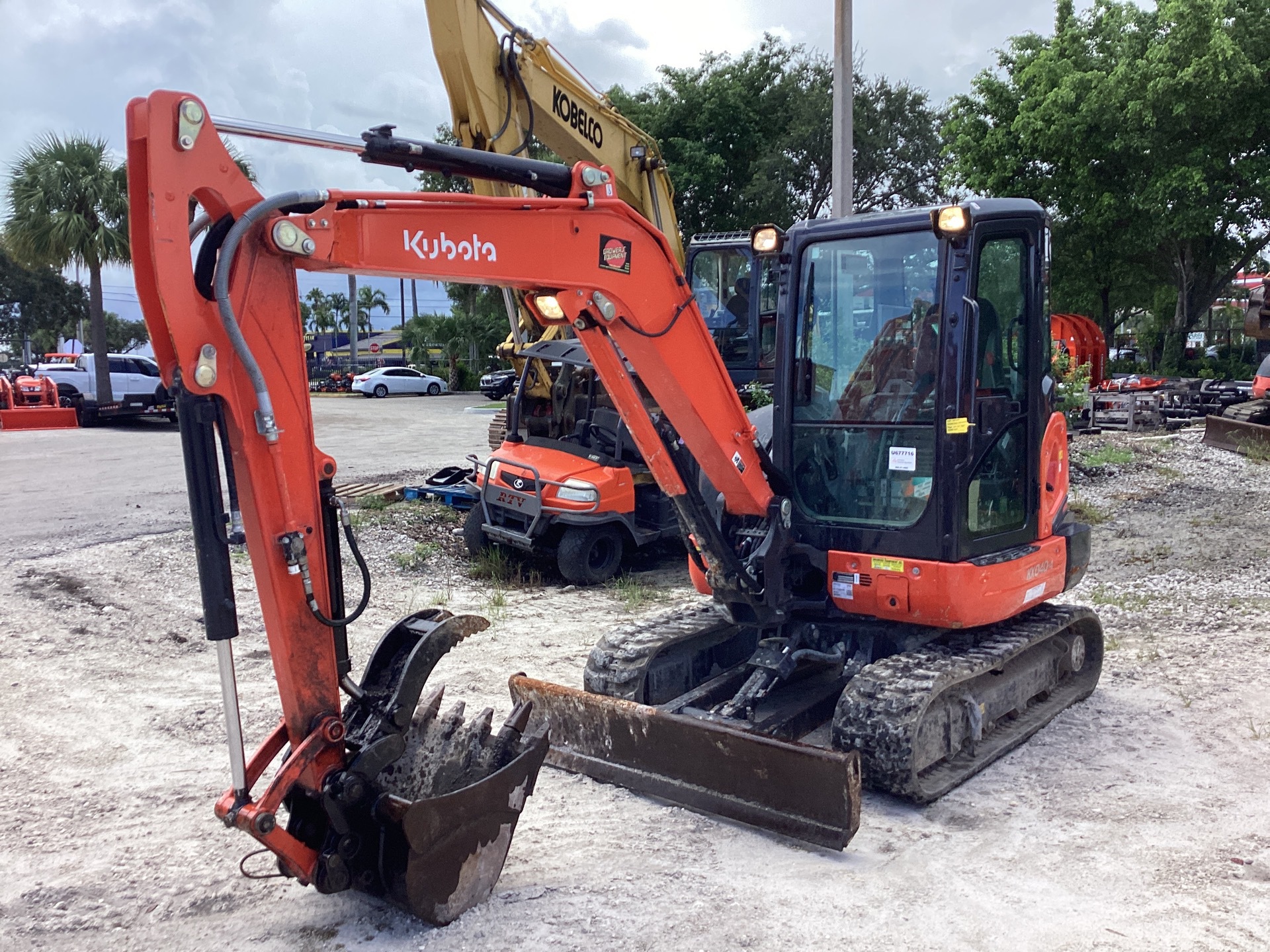 2020 Kubota KX040-4R3 Mini Excavator