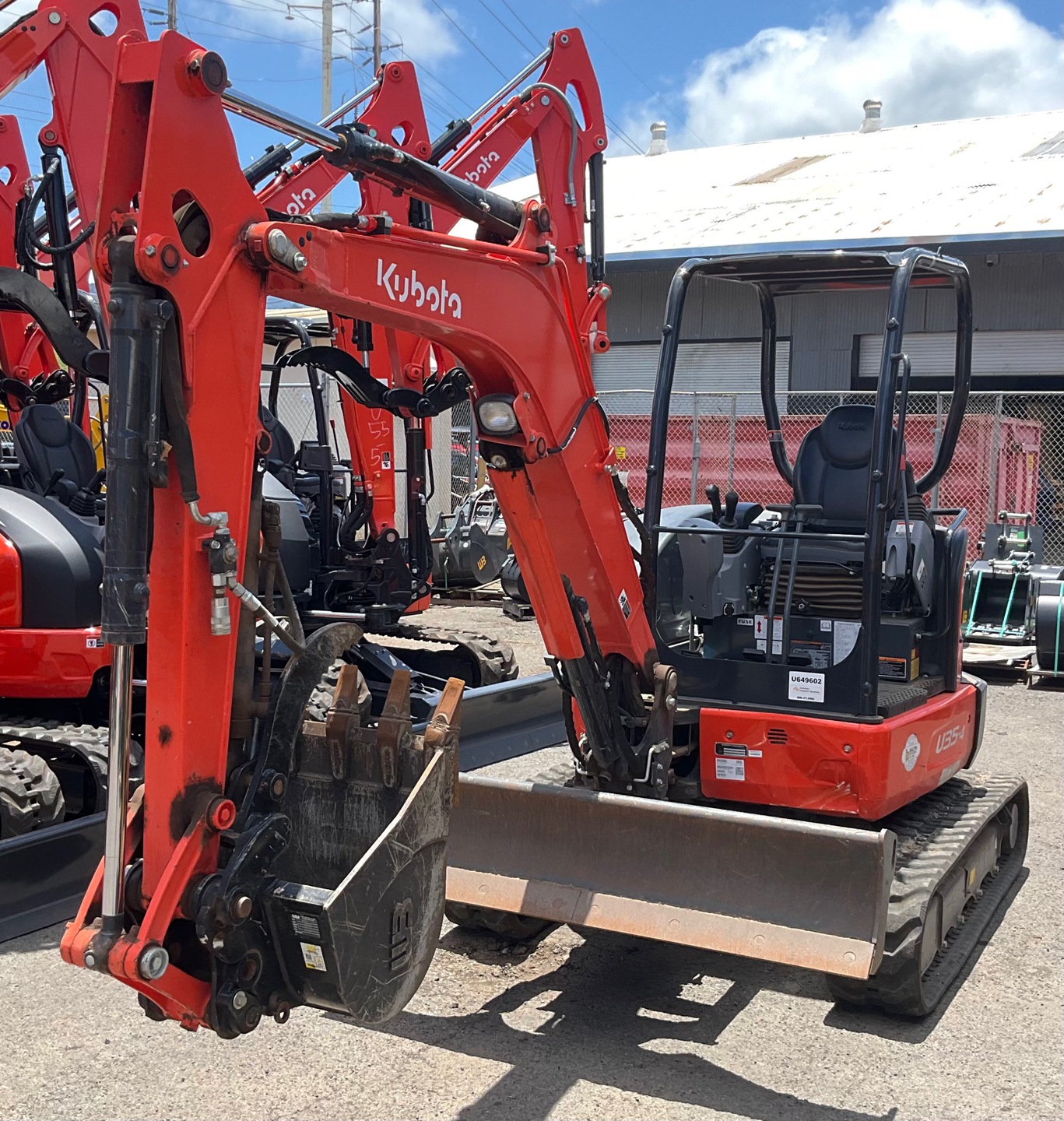2021 Kubota U35-4R1A Mini Excavator